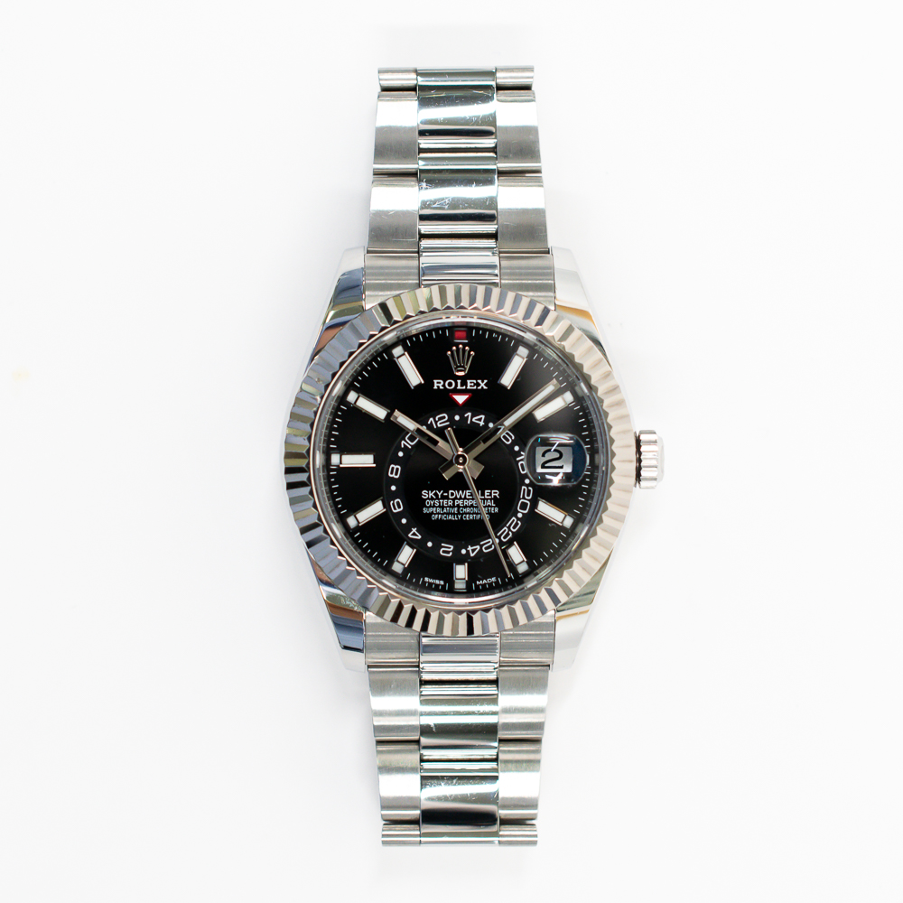 Sky-Dweller Steel Black Dial 42mm Product Image 1