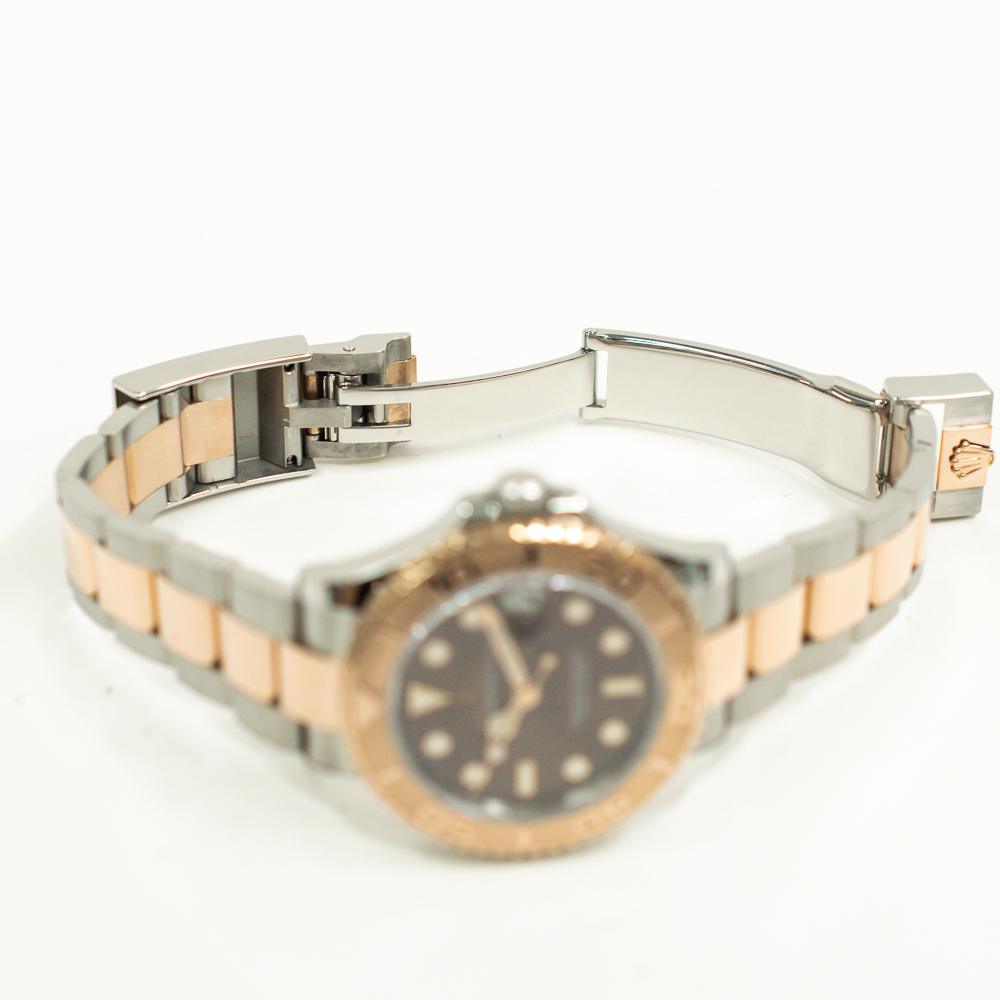 Yacht-Master Rose Gold & Steel Brown Dial 37mm Product Image 7