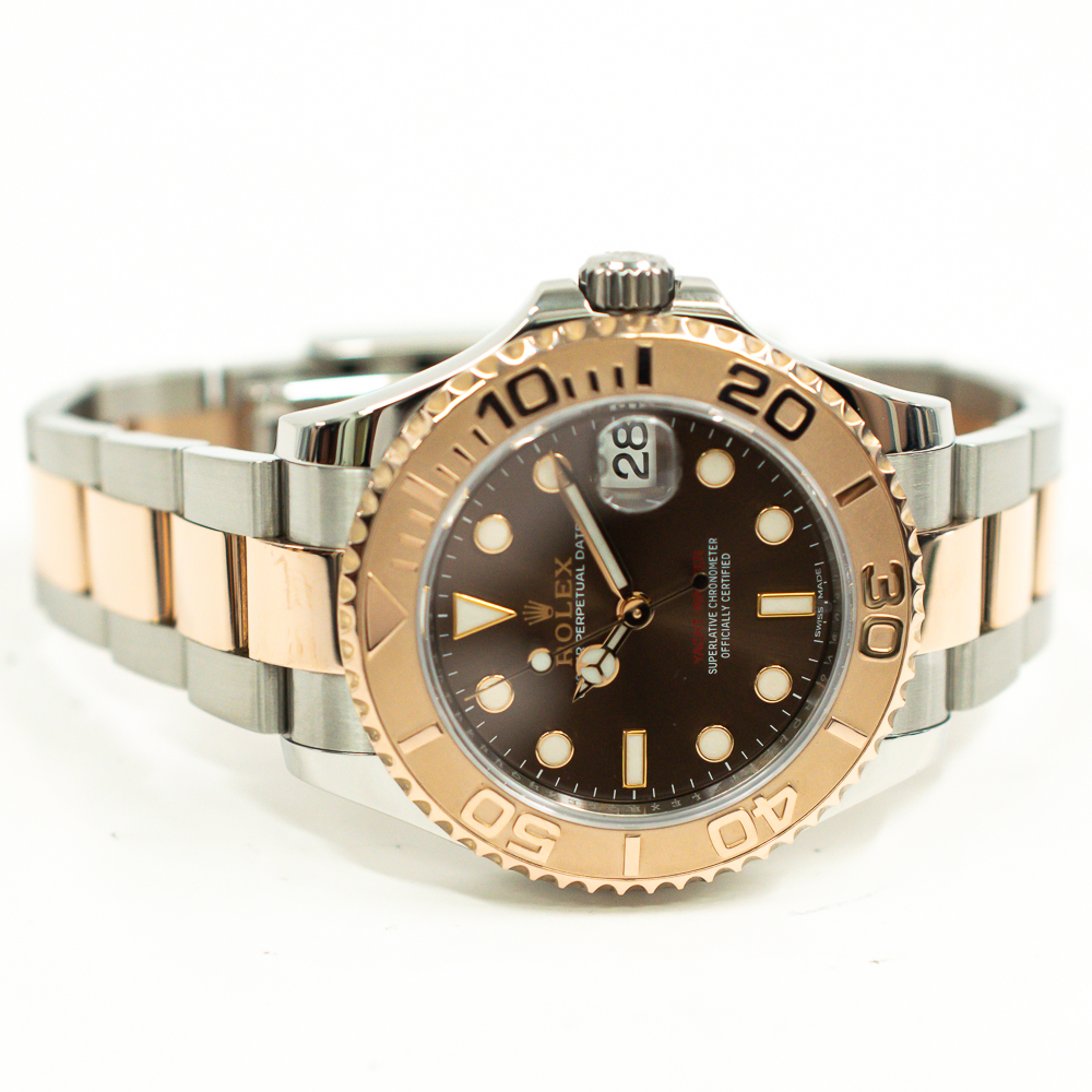 Yacht-Master Rose Gold & Steel Brown Dial 37mm Product Image 2