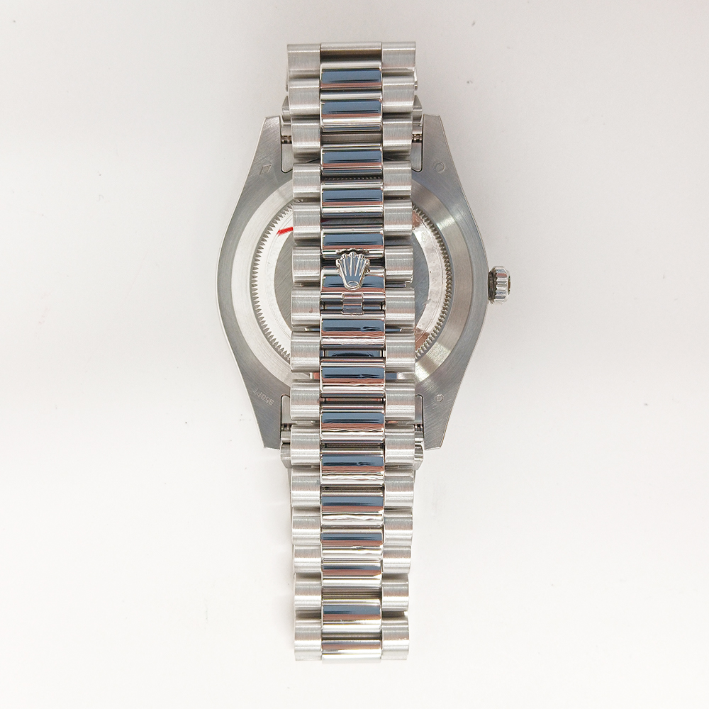 Day-Date II Platinum Blue Dial 41mm Product Image 7