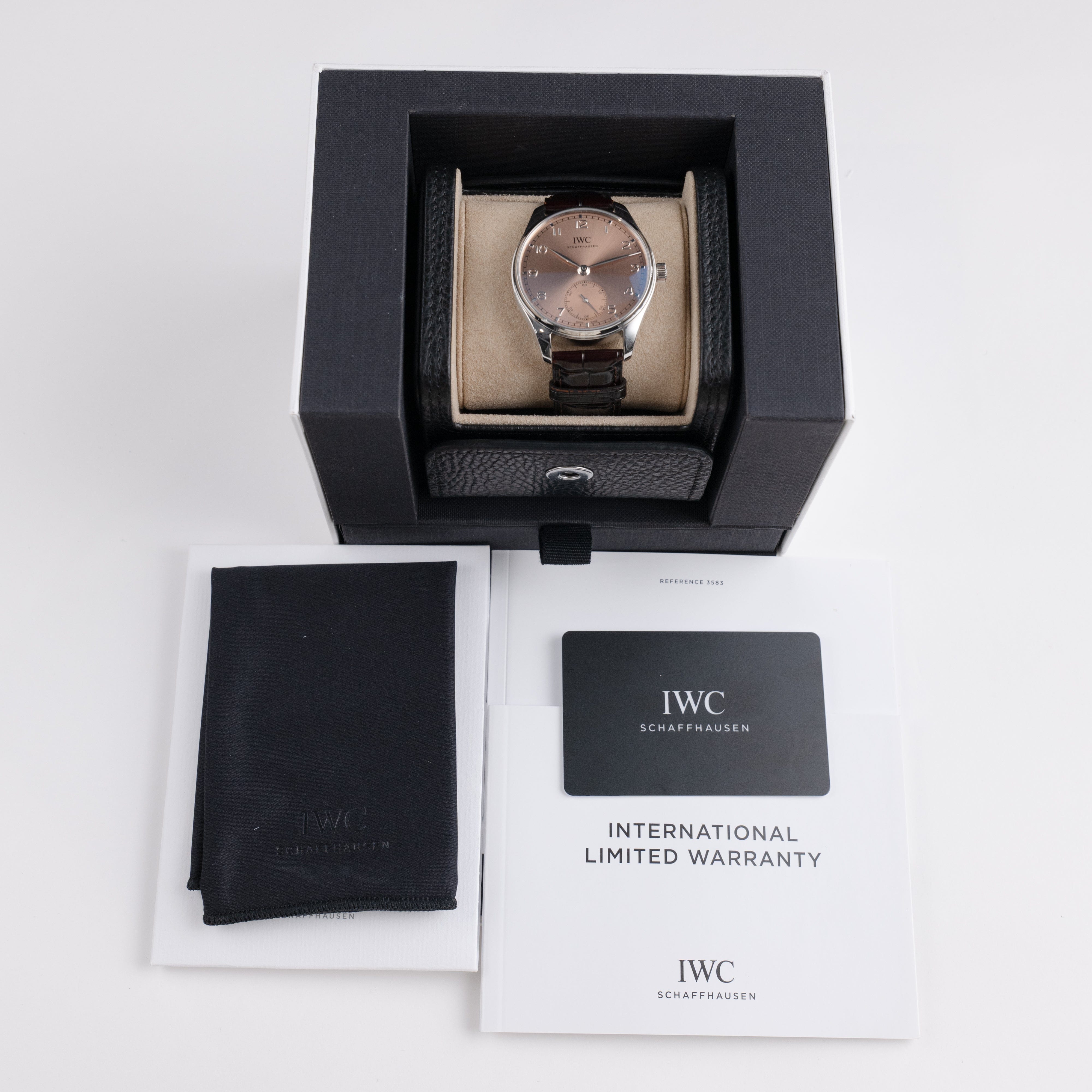 Portugieser Steel Salmon Dial 40mm Product Image 10