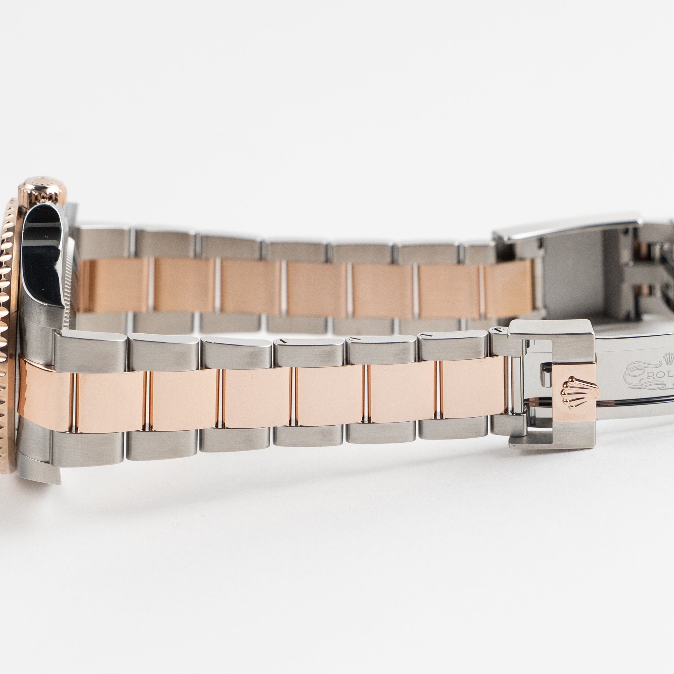GMT-Master II "Rootbeer" Rose Gold & Steel Black Dial 40mm Product Image 8