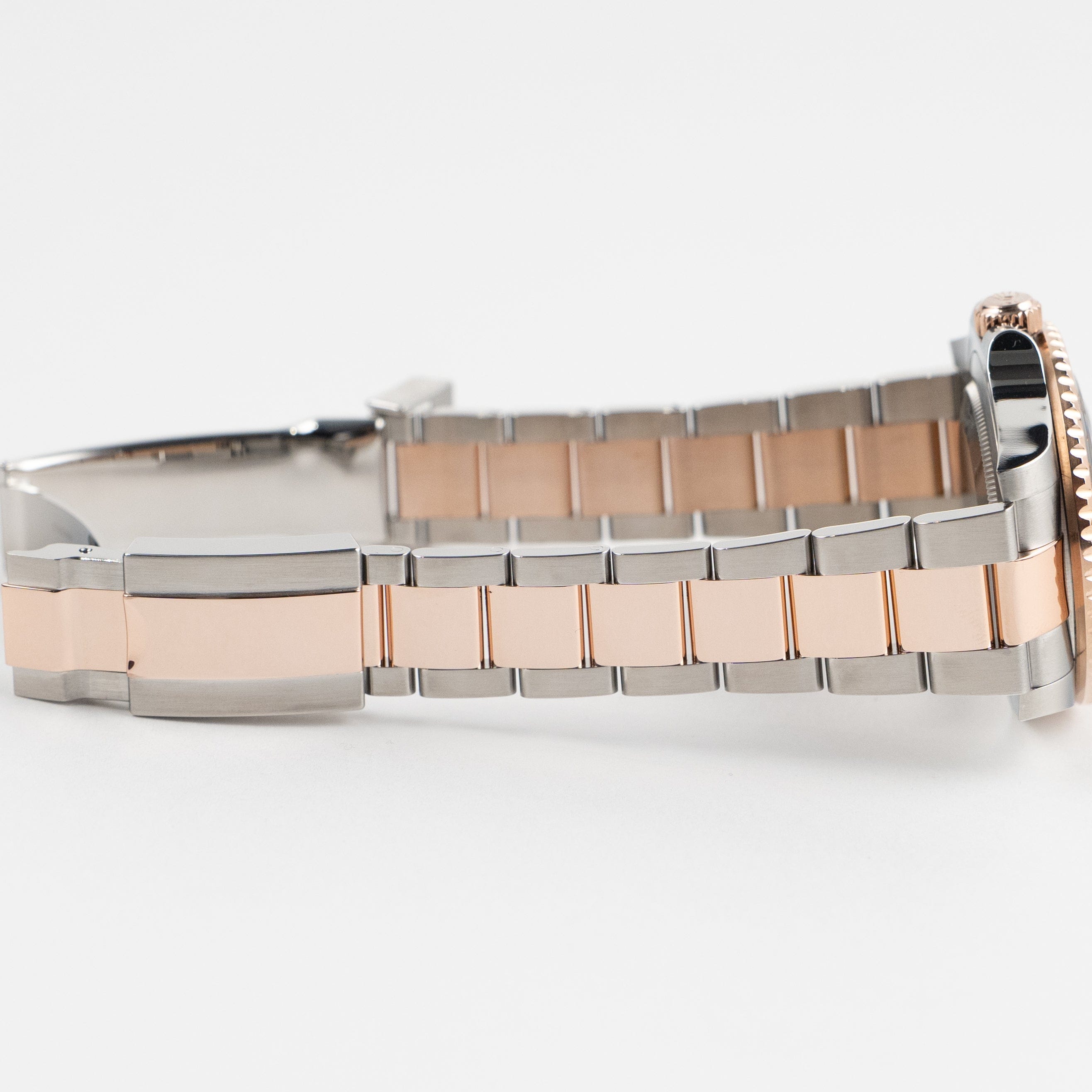 GMT-Master II "Rootbeer" Rose Gold & Steel Black Dial 40mm Product Image 7