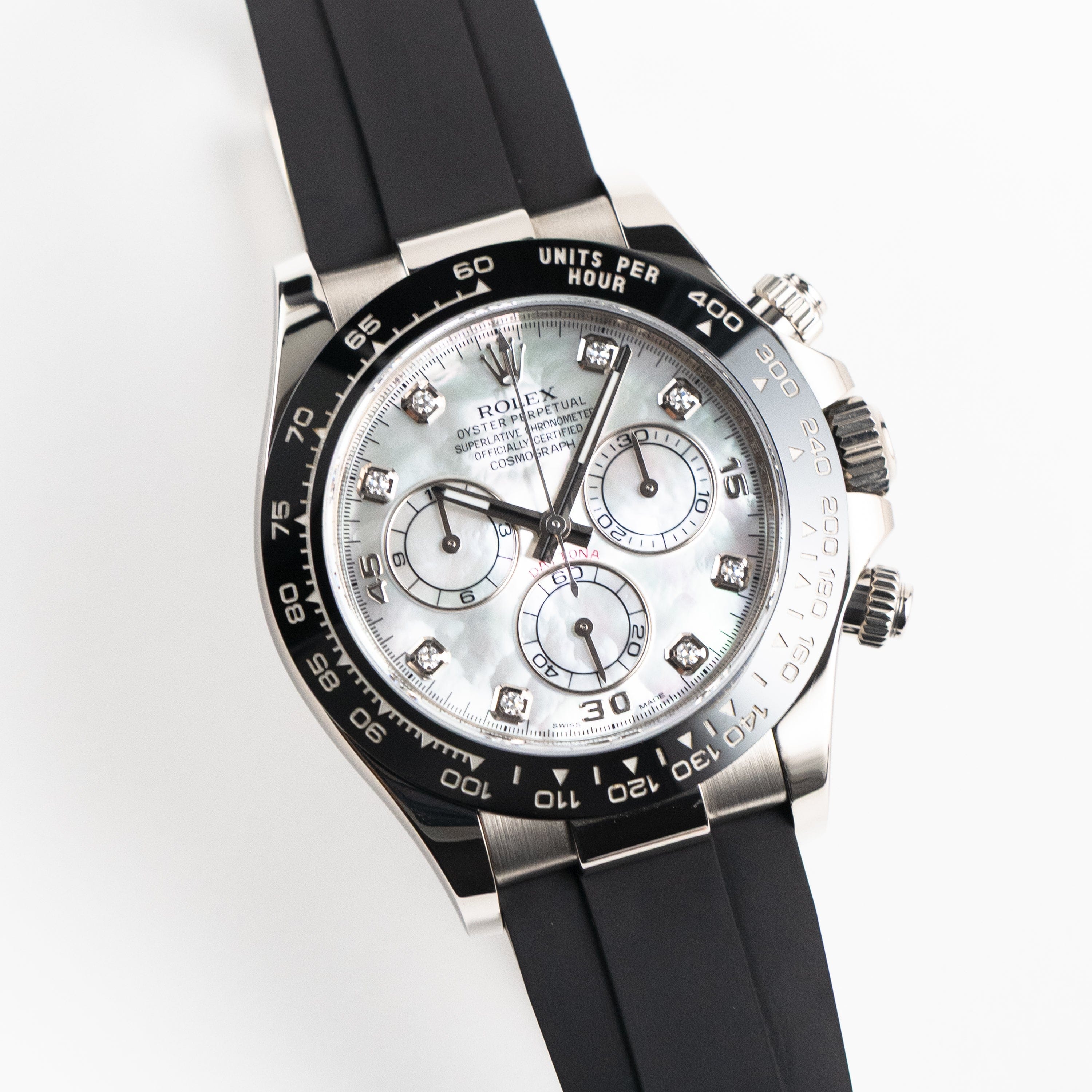Rolex Daytona White Gold Mother of Pearl Dial 40mm 116519LN-0023