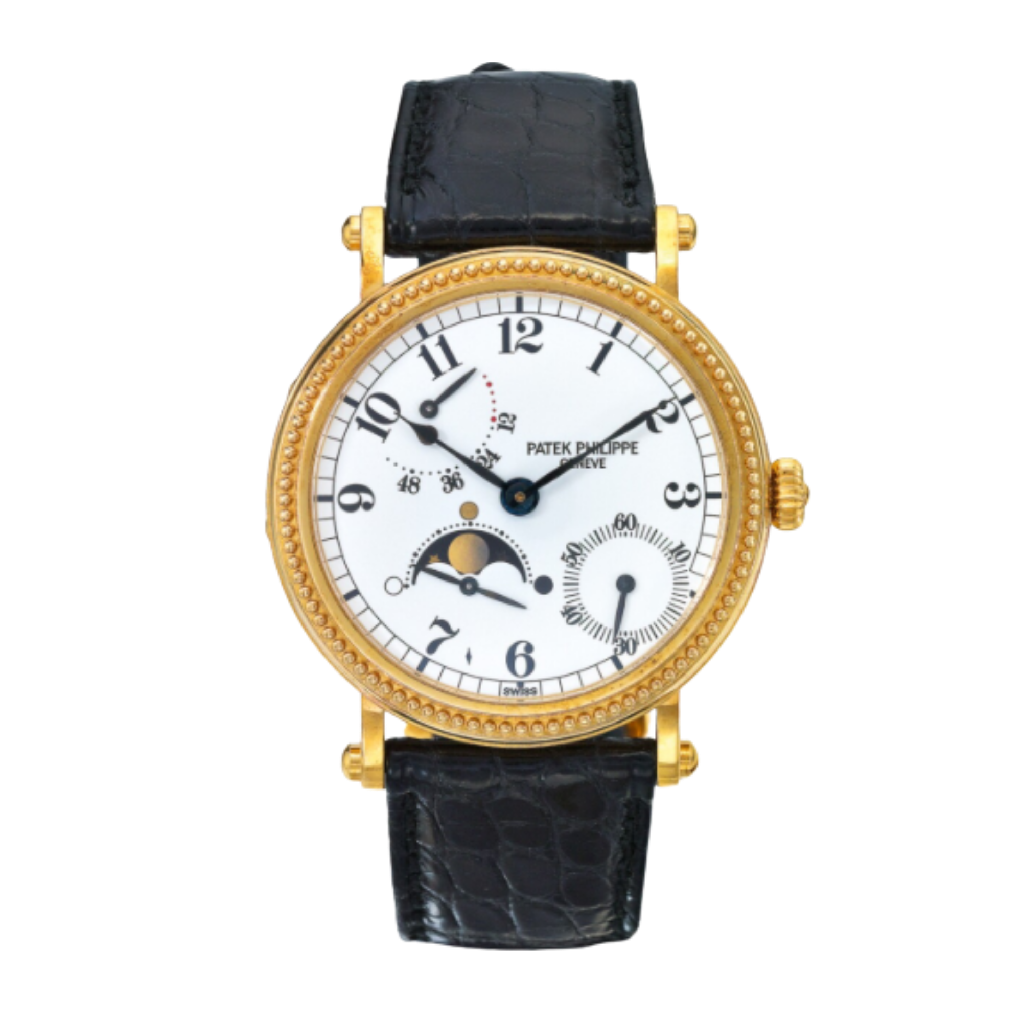 Vintage Complications Yellow Gold White Dial 35mm Product Image