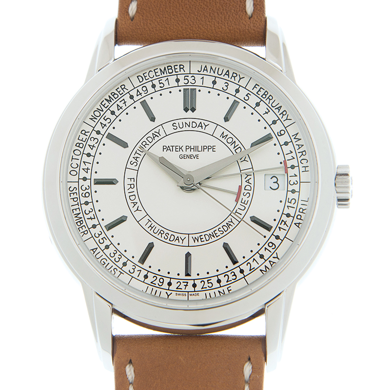 Calatrava Weekly Calendar Steel Silver Dial 40mm Product Image 1