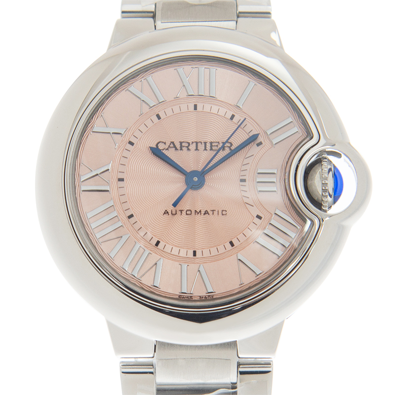 Ballon Bleu de Cartier Steel Pink Dial 33mm Product Image 3