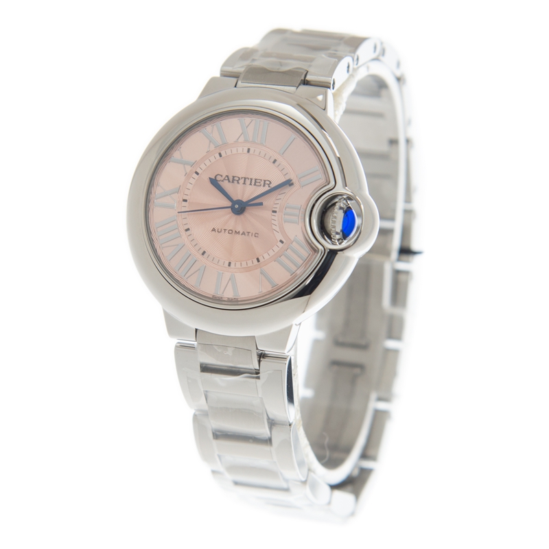 Ballon Bleu de Cartier Steel Pink Dial 33mm Product Image 2
