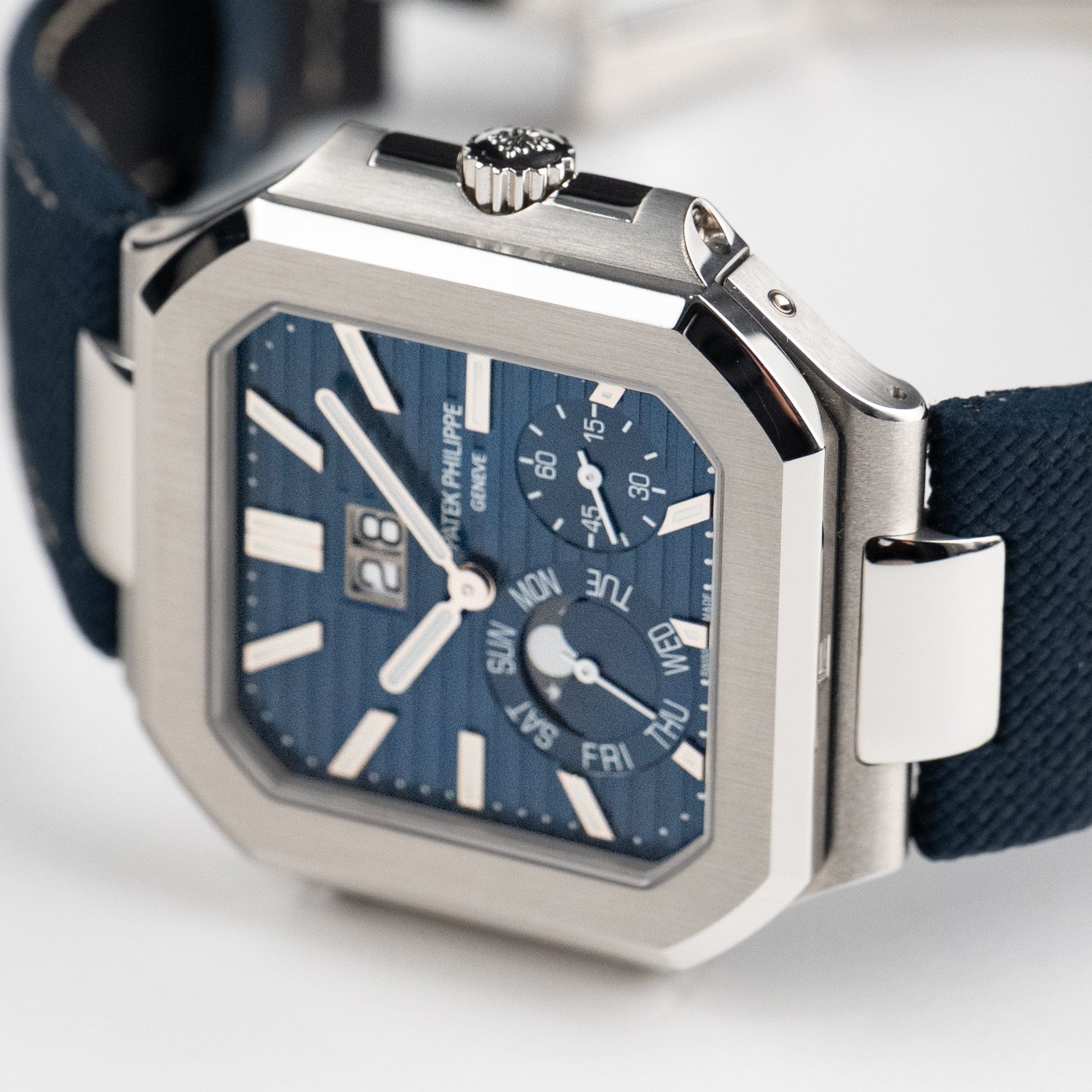 Cubitus Instantaneous Grand Date Platinum Blue Dial 45mm Product Image 2