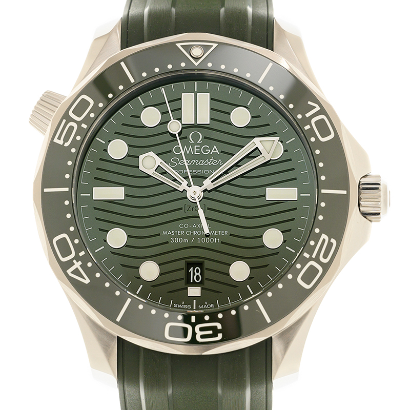 Seamaster Diver 300m Steel Green Dial 42mm Product Image 1