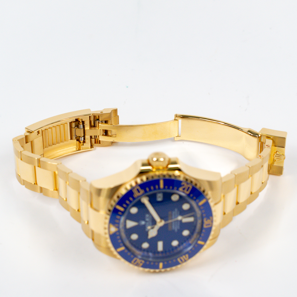 Sea-Dweller Deepsea Yellow Gold Blue Dial 44mm Product Image 6