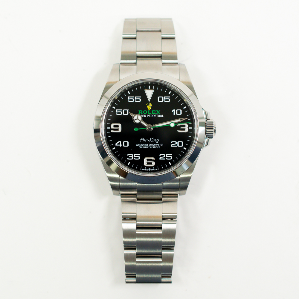 Air-King Steel Black Dial 40mm Product Image 1