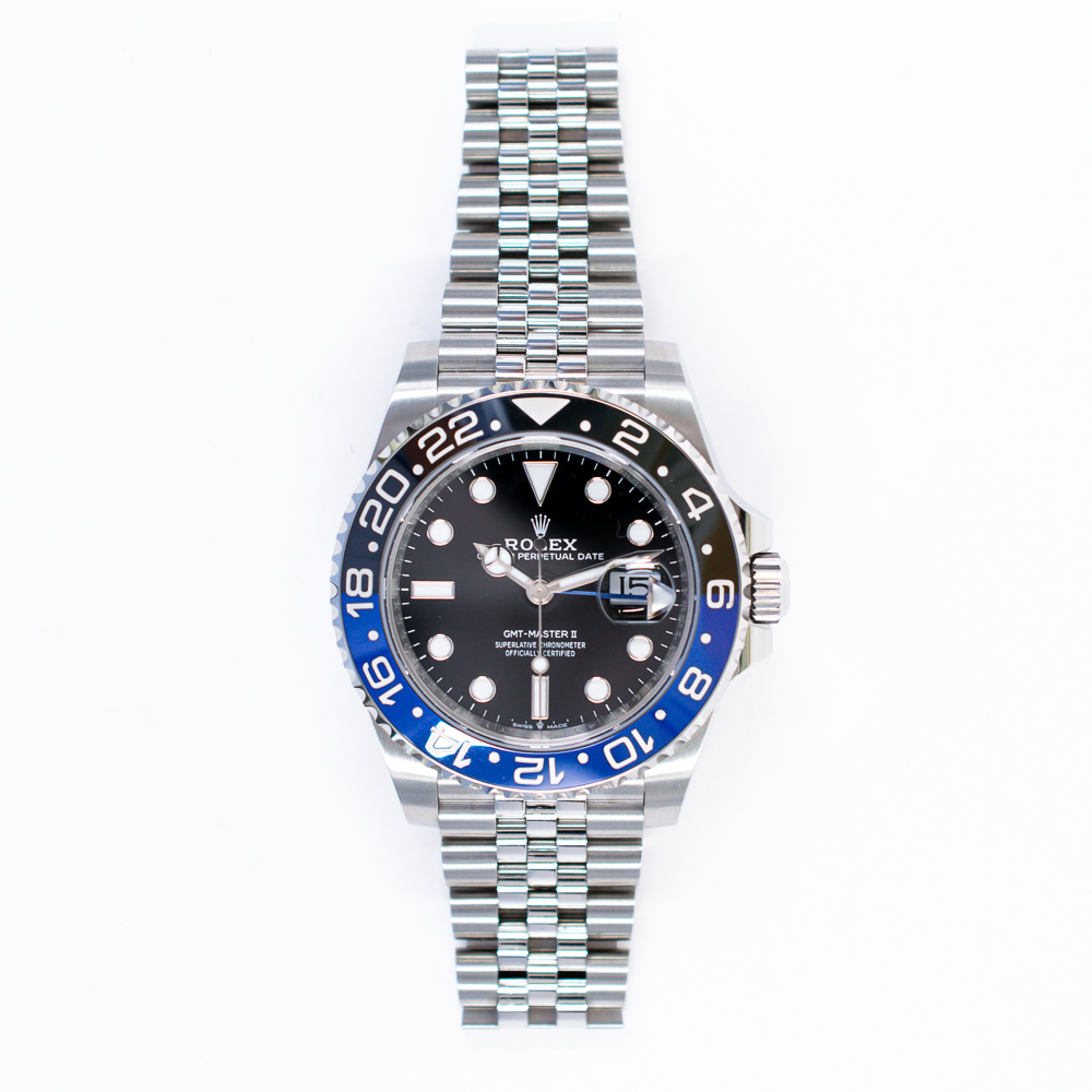 GMT-Master II Steel Jubilee Black Dial "Batgirl" 40mm Product Image 1