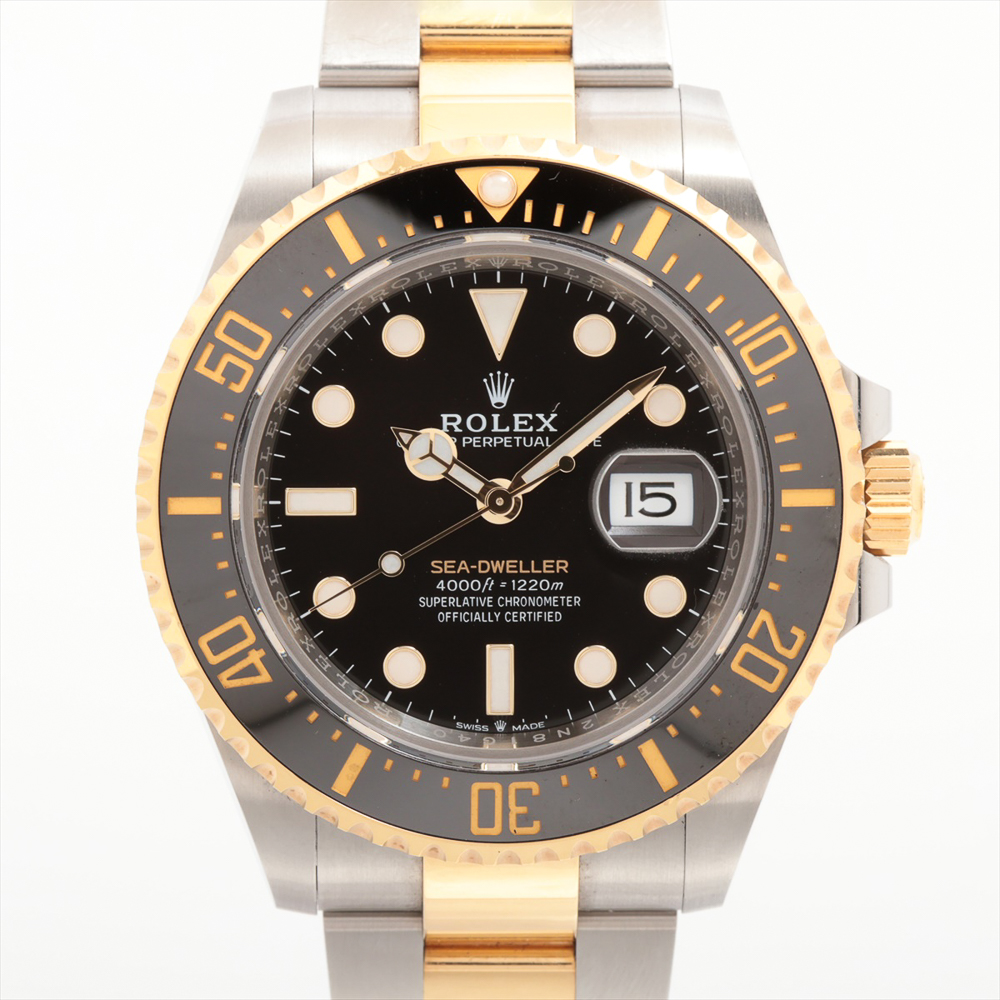 Sea-Dweller Yellow Gold & Steel Black Dial 43mm Product Image 2