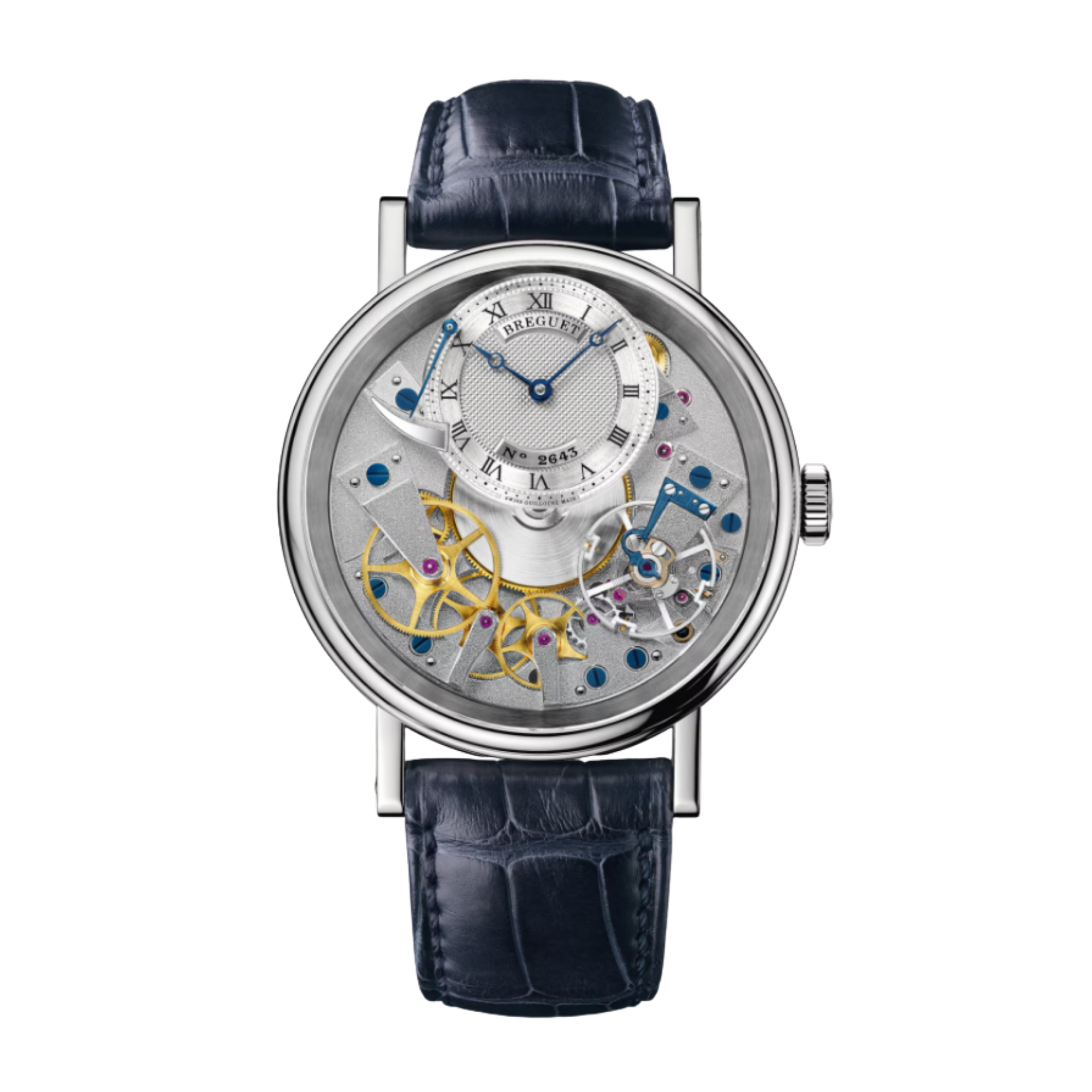 Tradition White Gold Silver Dial 40mm Product Image