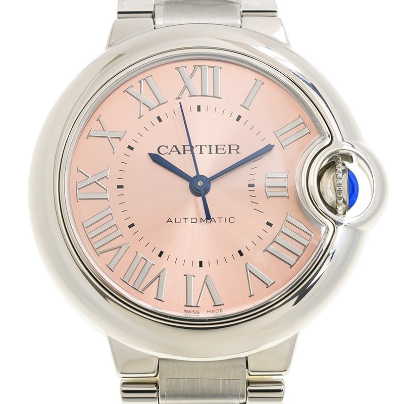 Ballon Bleu de Cartier Steel Pink Dial 33mm Product Image 3
