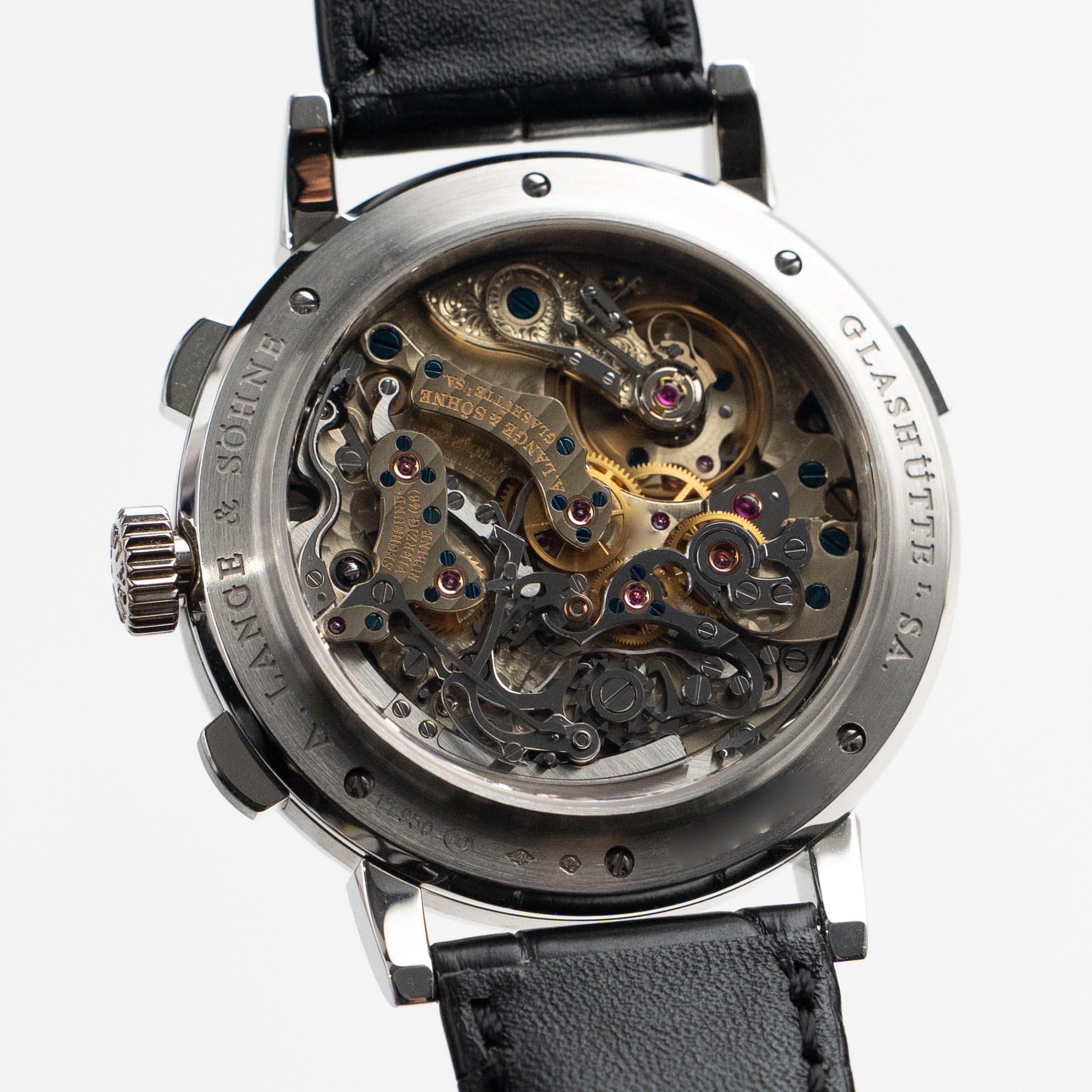 Saxonia Datograph Up/Down Platinum Black Dial 41mm Product Image 8