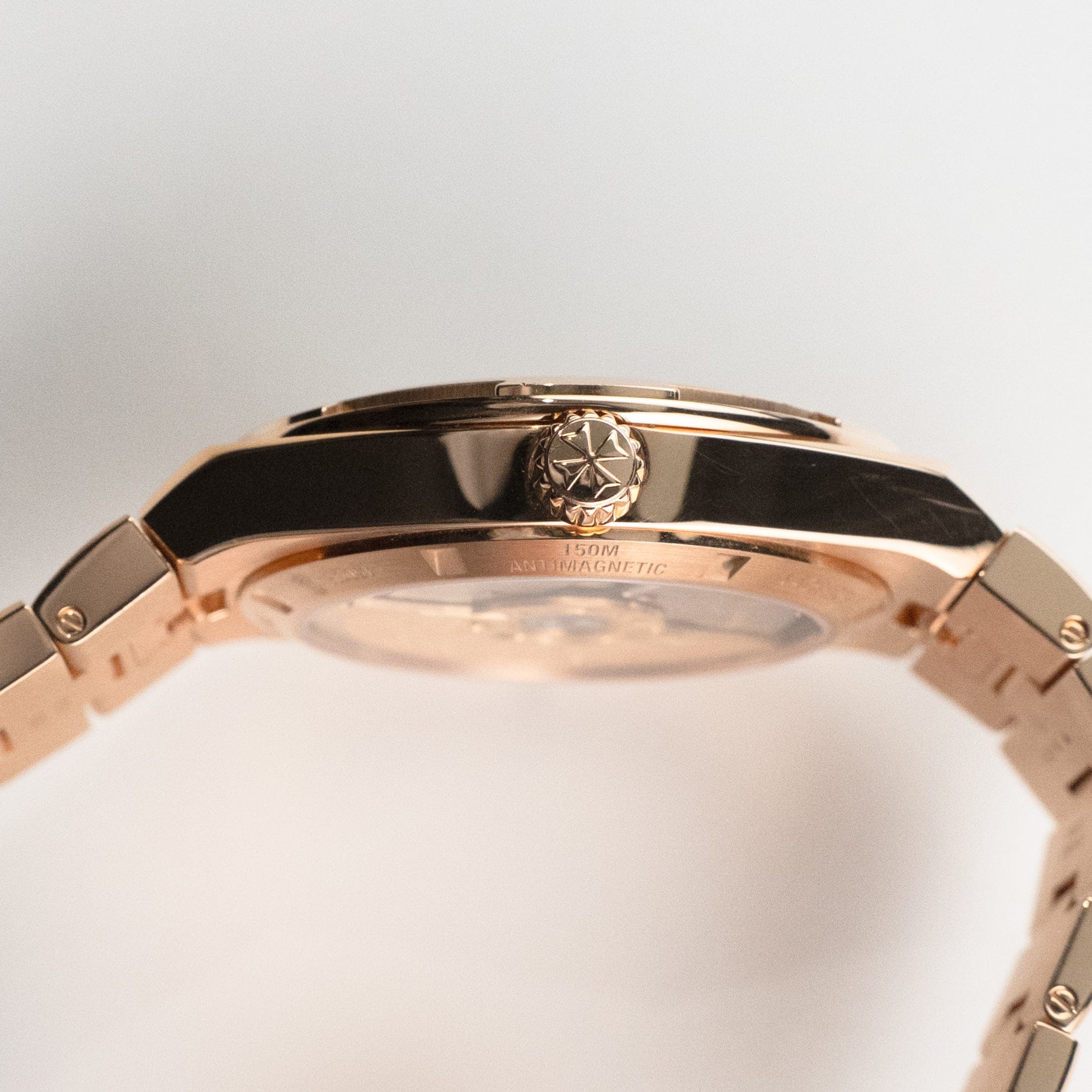 Overseas Date Rose Gold Silver Dial 41mm Product Image 4