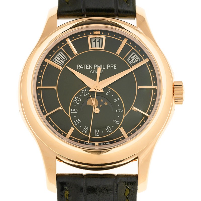 Annual Calendar Rose Gold Green Dial 40mm Product Image 1