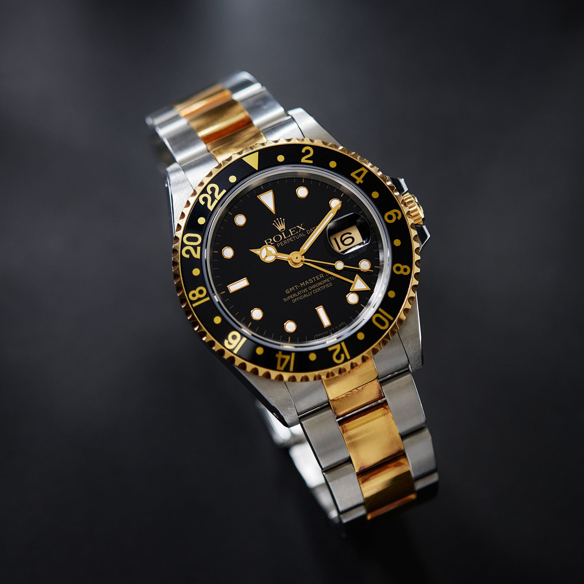 GMT-Master II Yellow Gold & Steel Black Dial 40mm Product Image