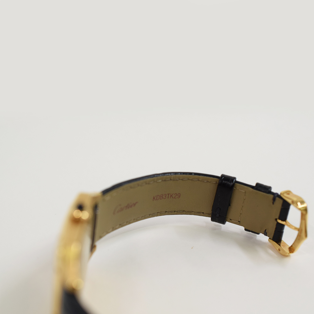 Santos-Dumont Yellow Gold Blue Dial 31mm Product Image 7