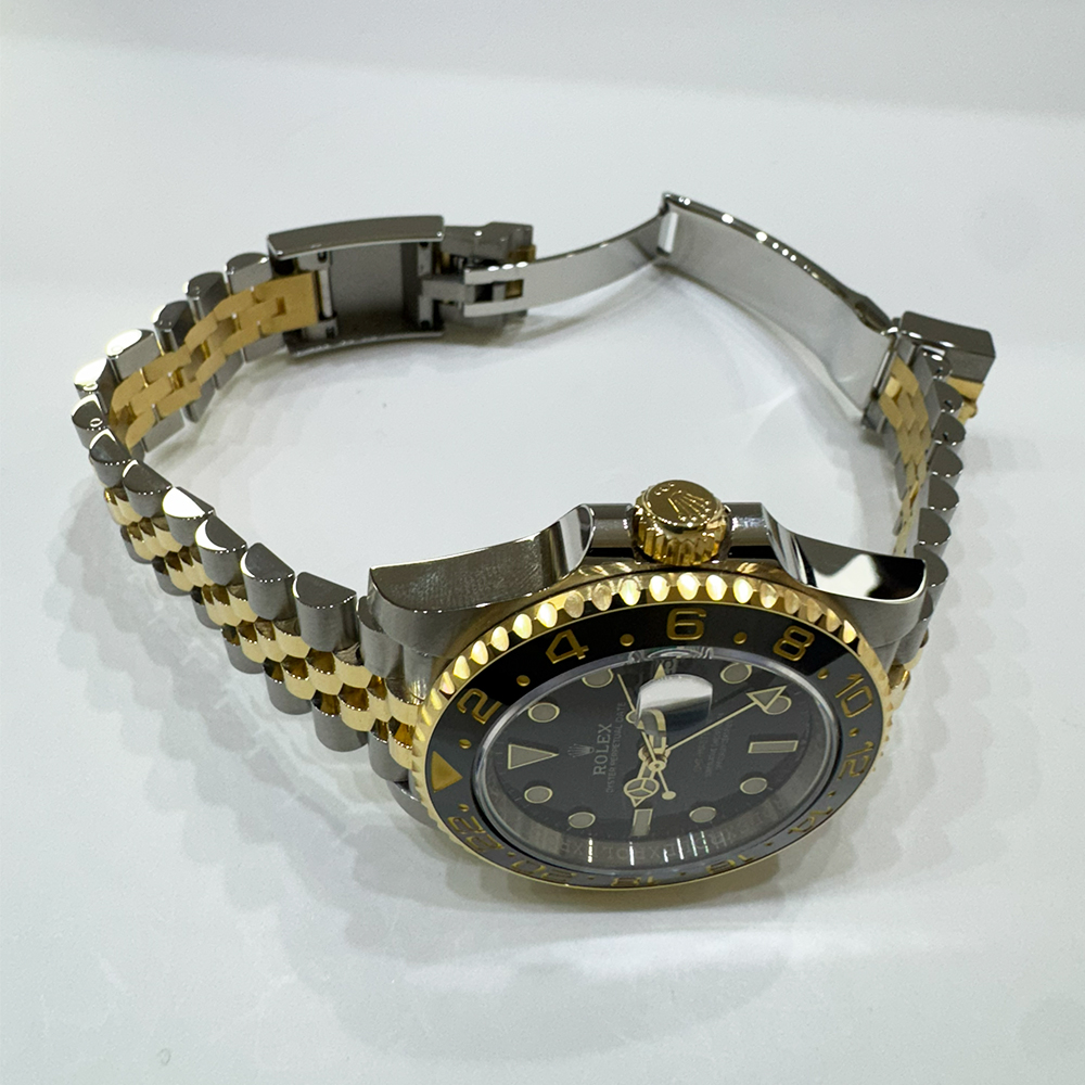 GMT-Master II Yellow Gold & Steel Jubilee Black Dial 40mm Product Image 4