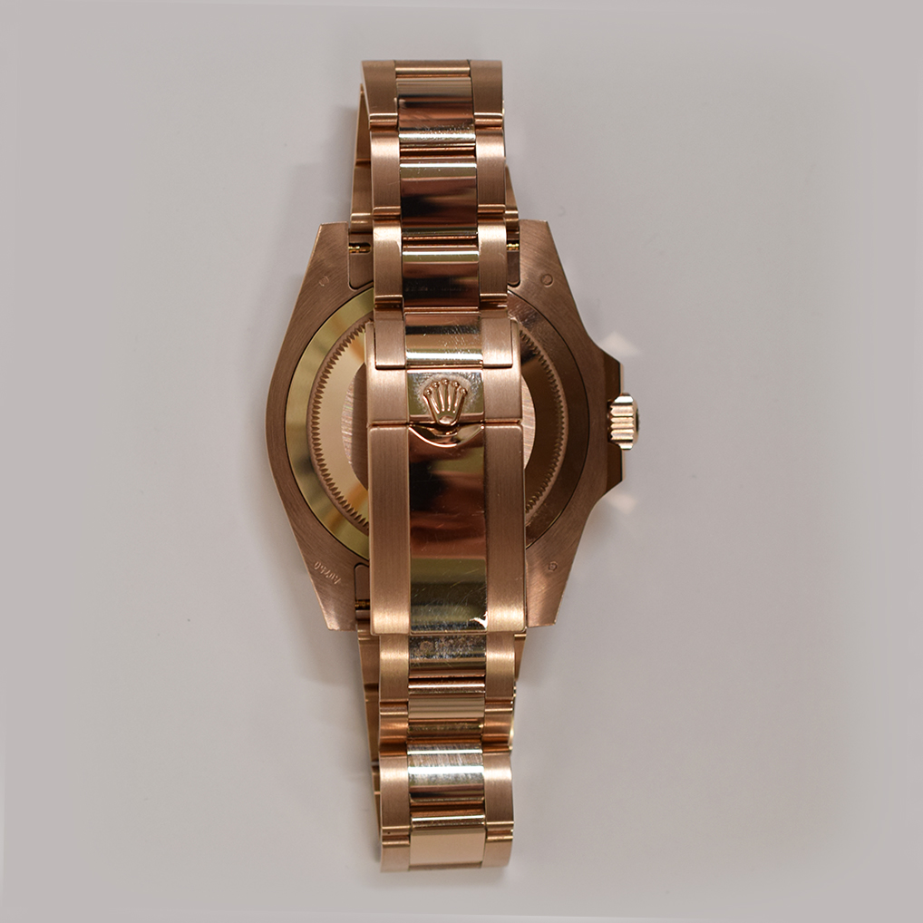 GMT-Master II "Rootbeer" Rose Gold Black Dial 40mm Product Image 7