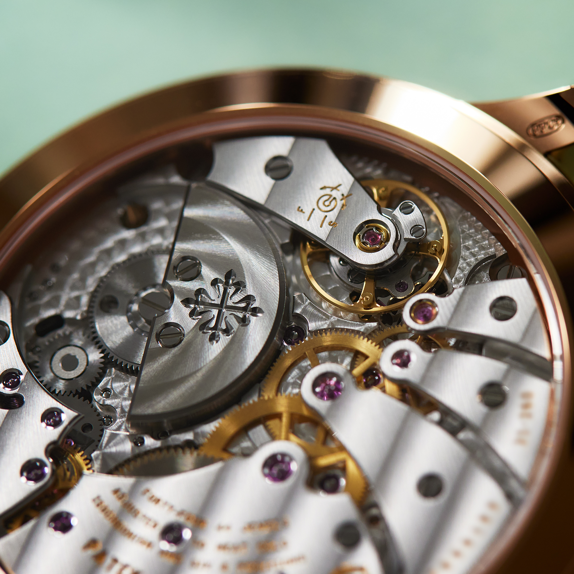 Calatrava Travel Time 24 Hour Rose Gold Blue Dial 42mm Product Image