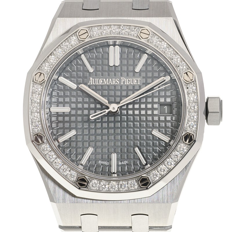 Royal Oak Steel Diamond Grey Dial 37mm Product Image 3