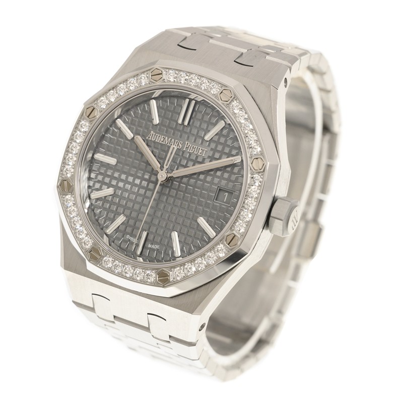 Royal Oak Steel Diamond Grey Dial 37mm Product Image 2