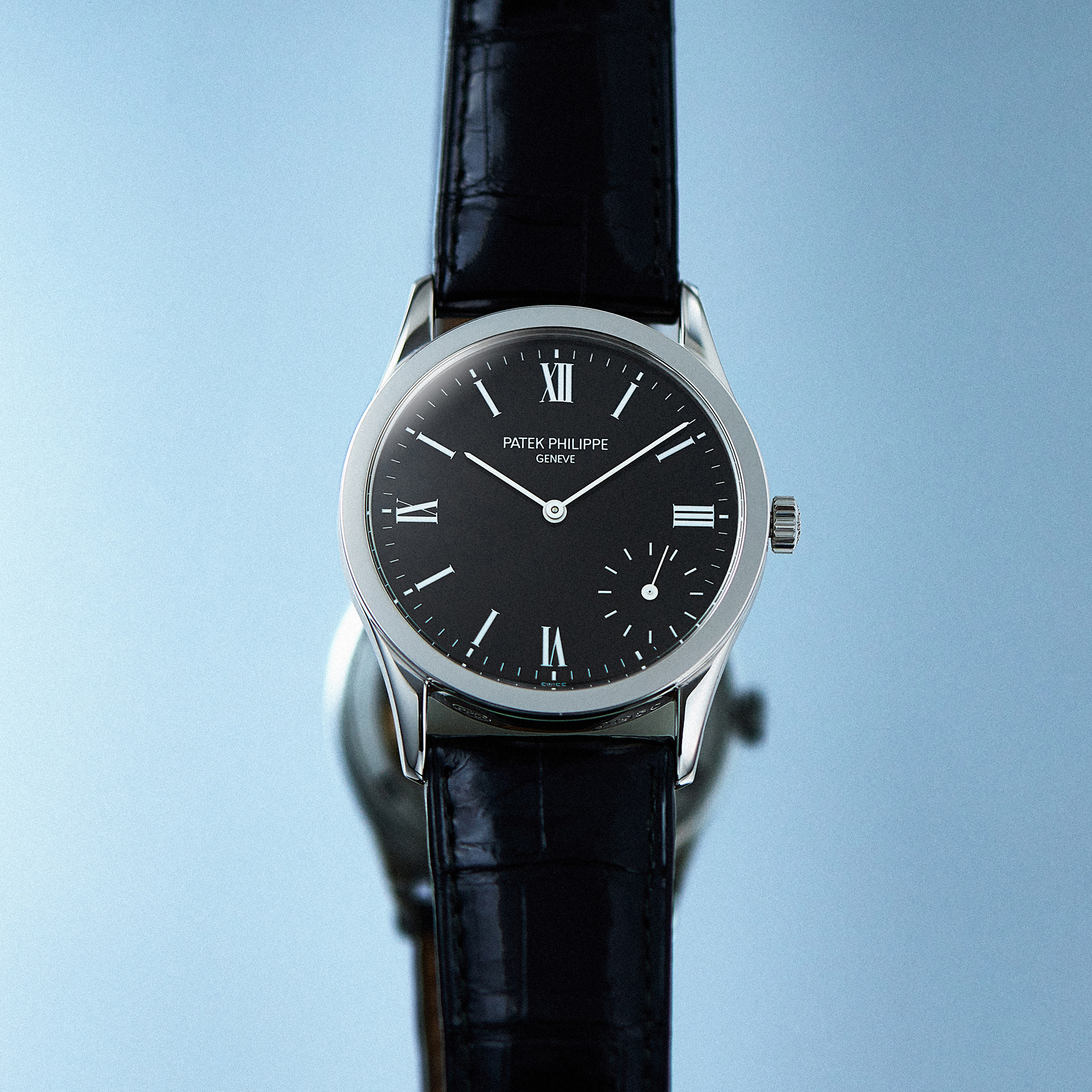 Calatrava Platinum Black Dial 33mm Product Image
