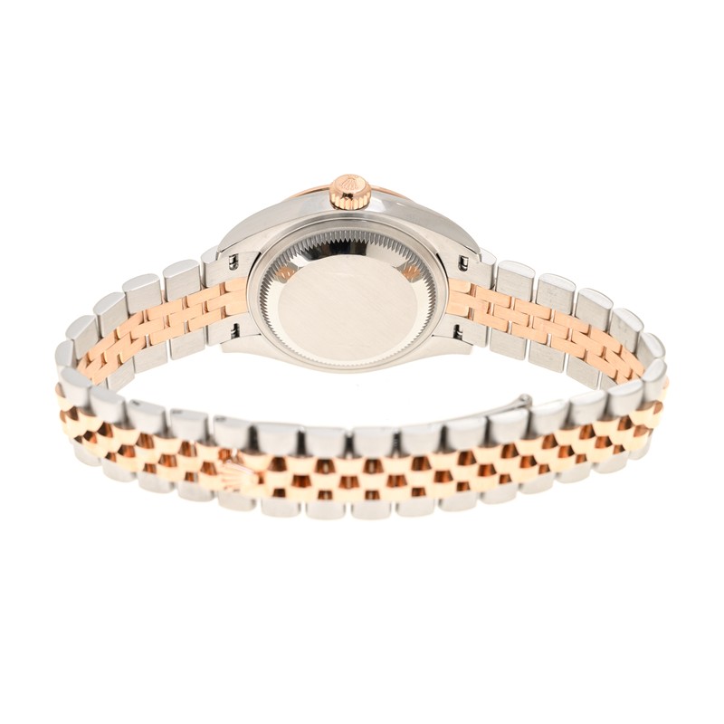Lady-Datejust Rose Gold & Steel Jubilee Brown Dial 28mm Product Image 4