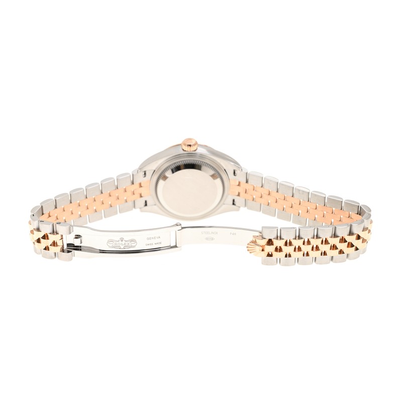 Lady-Datejust Rose Gold & Steel Jubilee Brown Dial 28mm Product Image 5