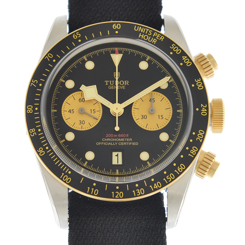 Black Bay Chronograph Yellow Gold & Steel Black Dial 41mm Product Image 1