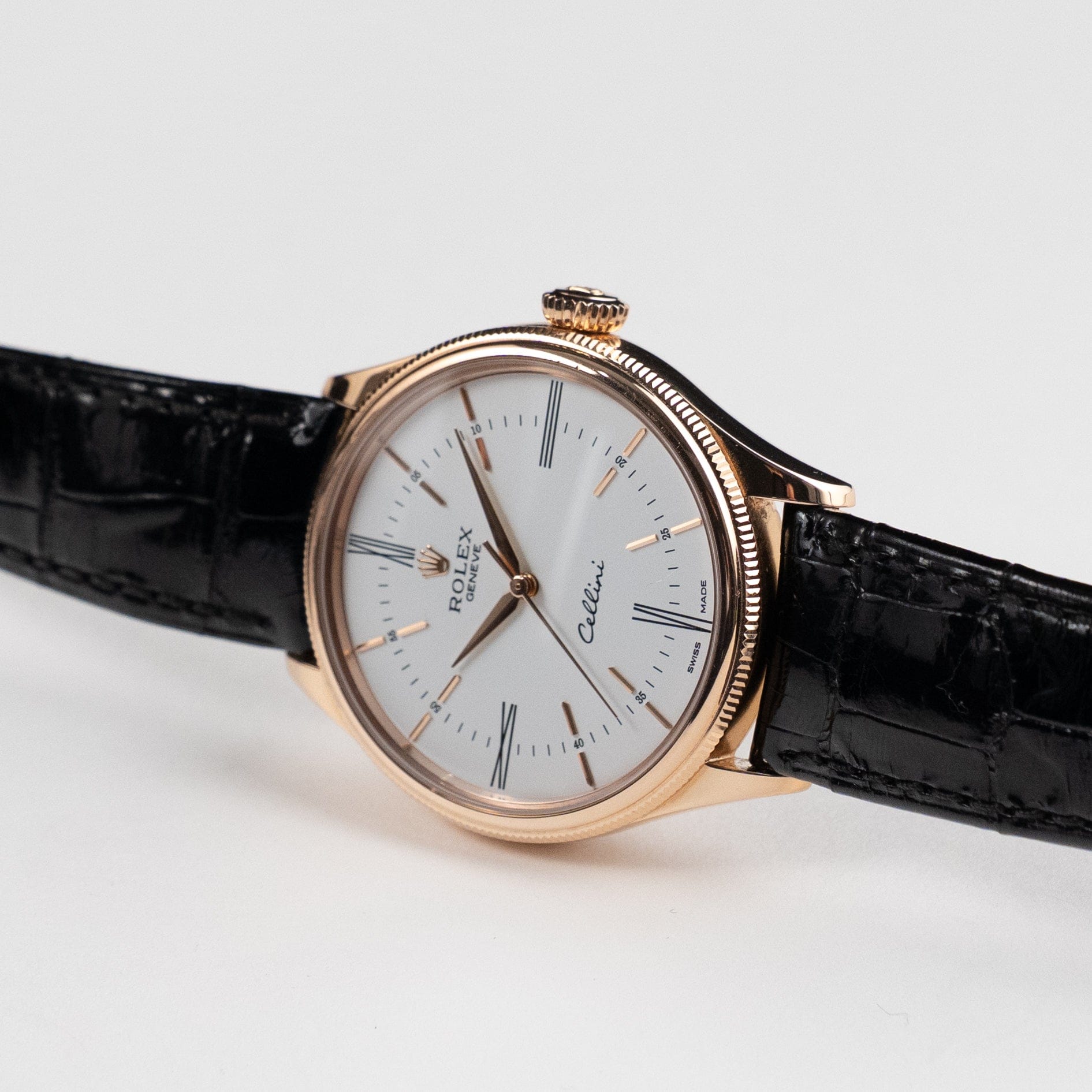 Cellini Rose Gold White Dial 39mm Product Image 5