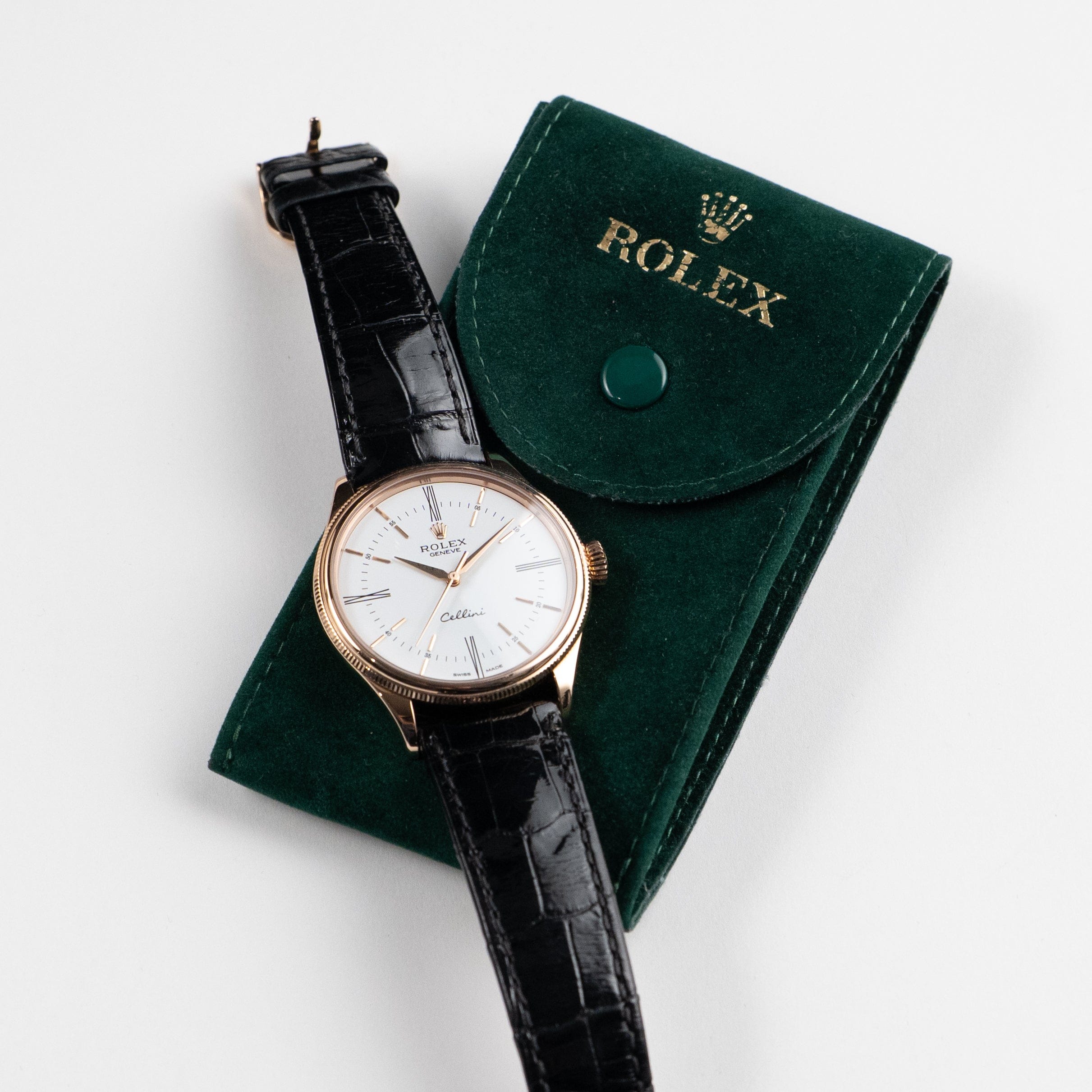 Cellini Rose Gold White Dial 39mm Product Image 9