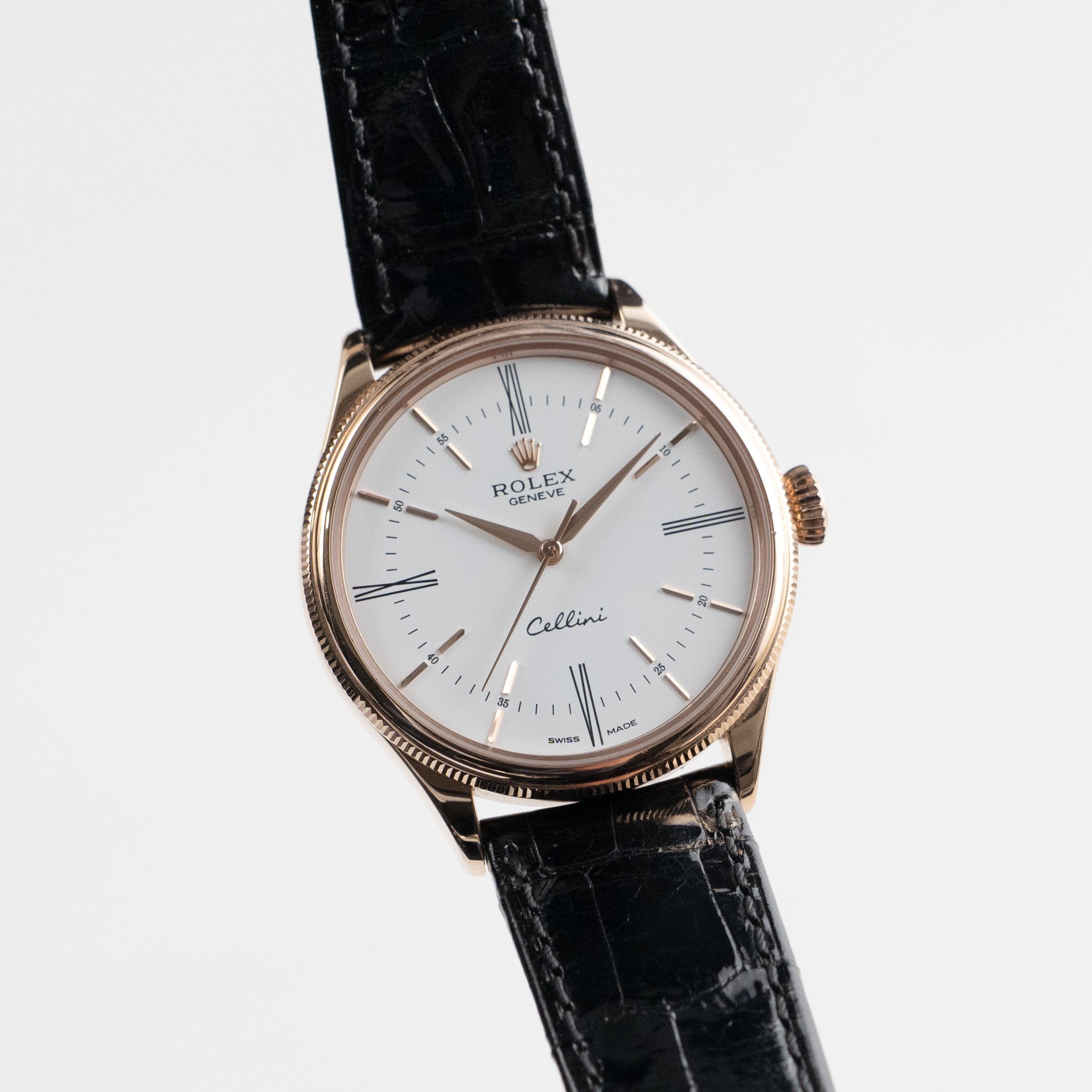 Cellini Rose Gold White Dial 39mm Product Image 1