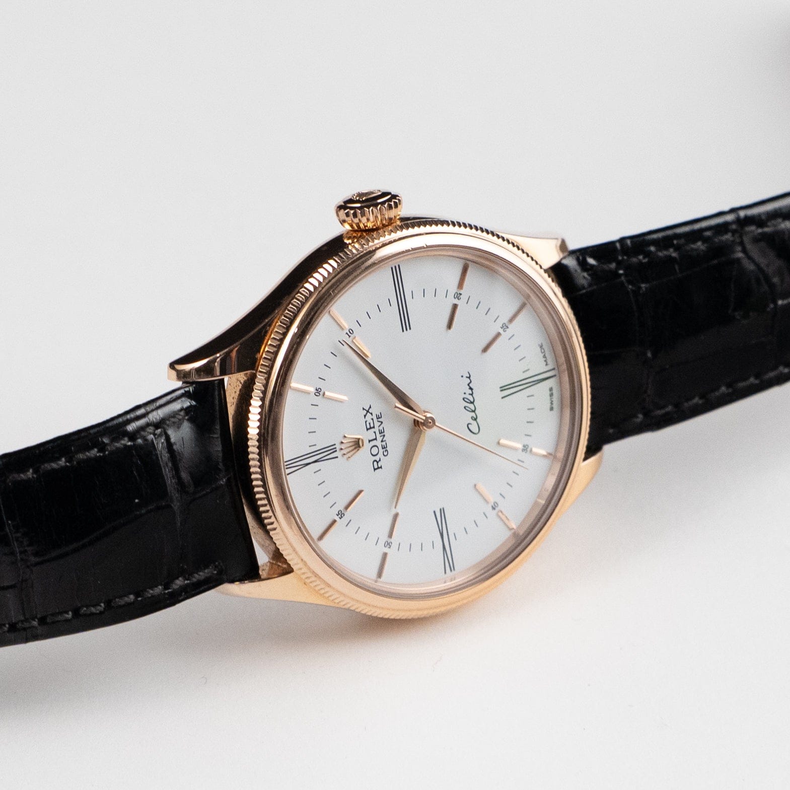 Cellini Rose Gold White Dial 39mm Product Image 6