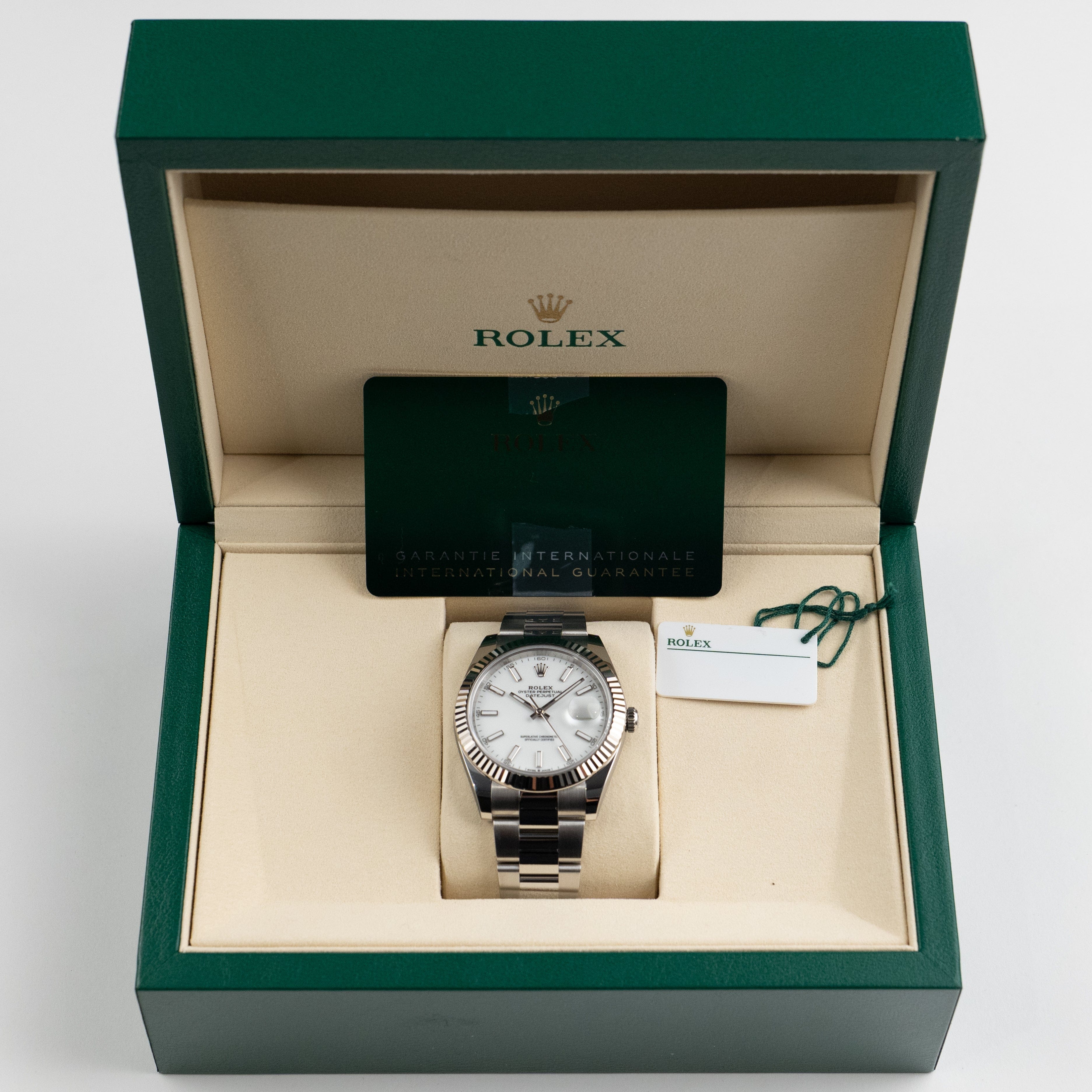 Datejust Steel White Dial 41mm Product Image 10