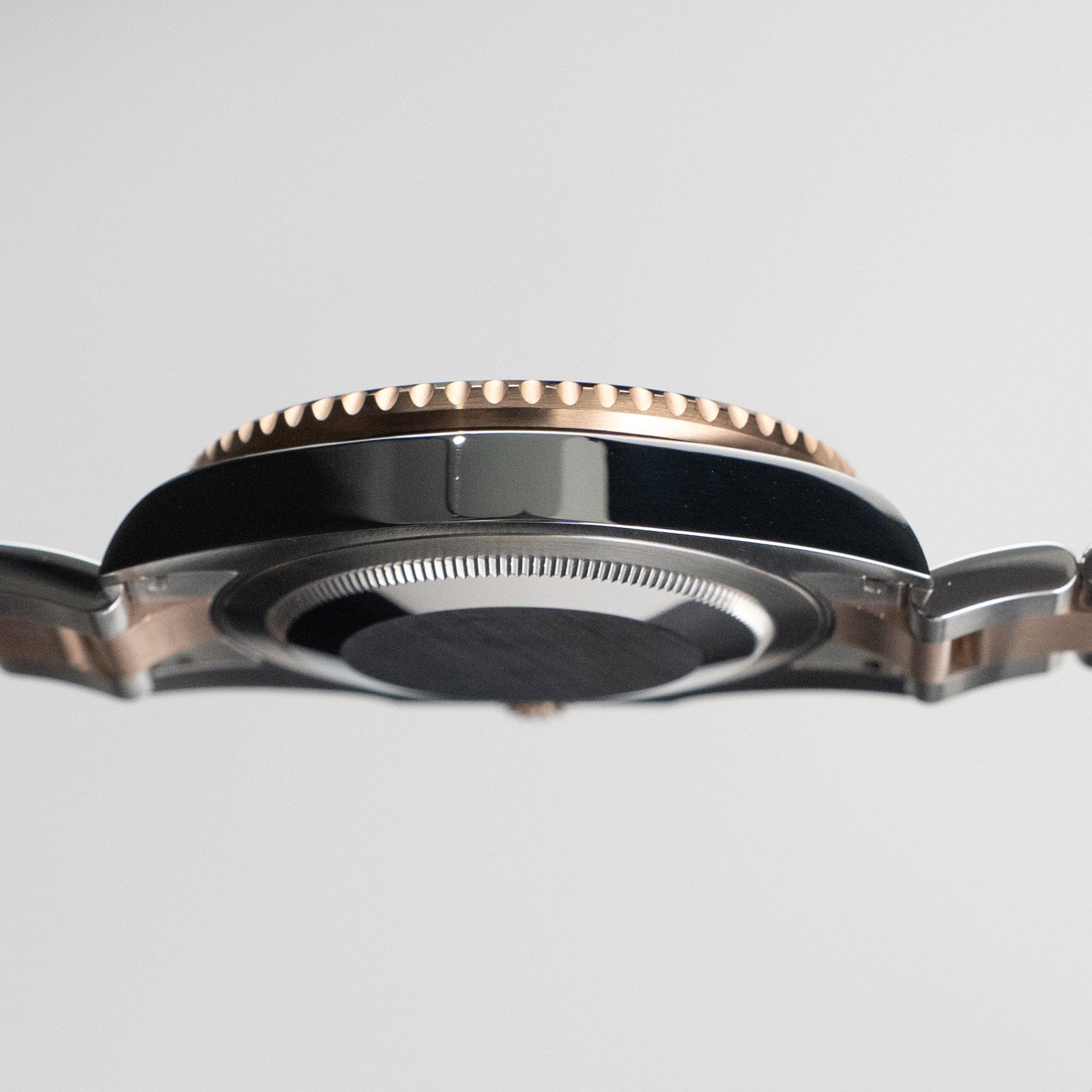 GMT-Master II "Rootbeer" Rose Gold & Steel Black Dial 40mm Product Image 3