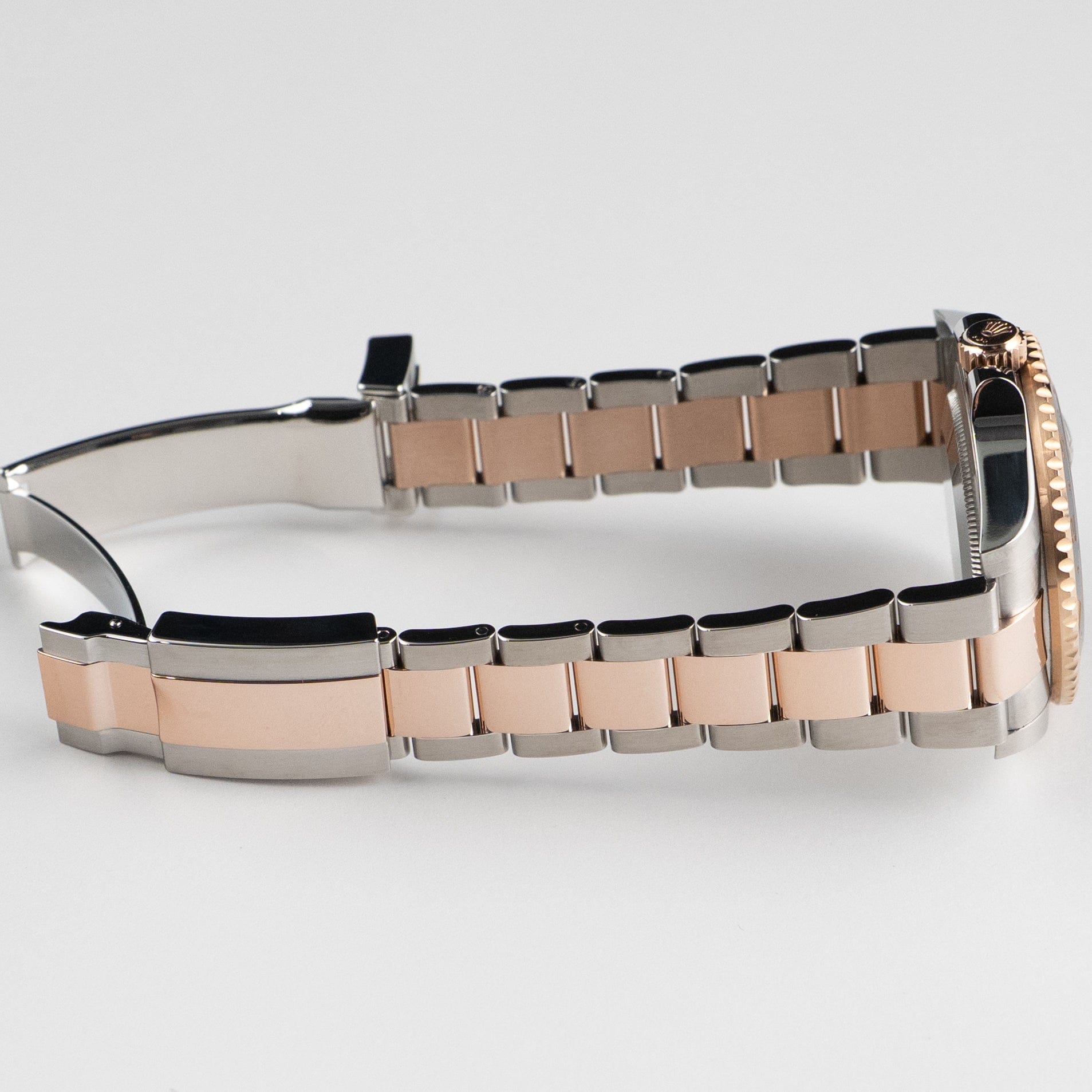 GMT-Master II "Rootbeer" Rose Gold & Steel Black Dial 40mm Product Image 7