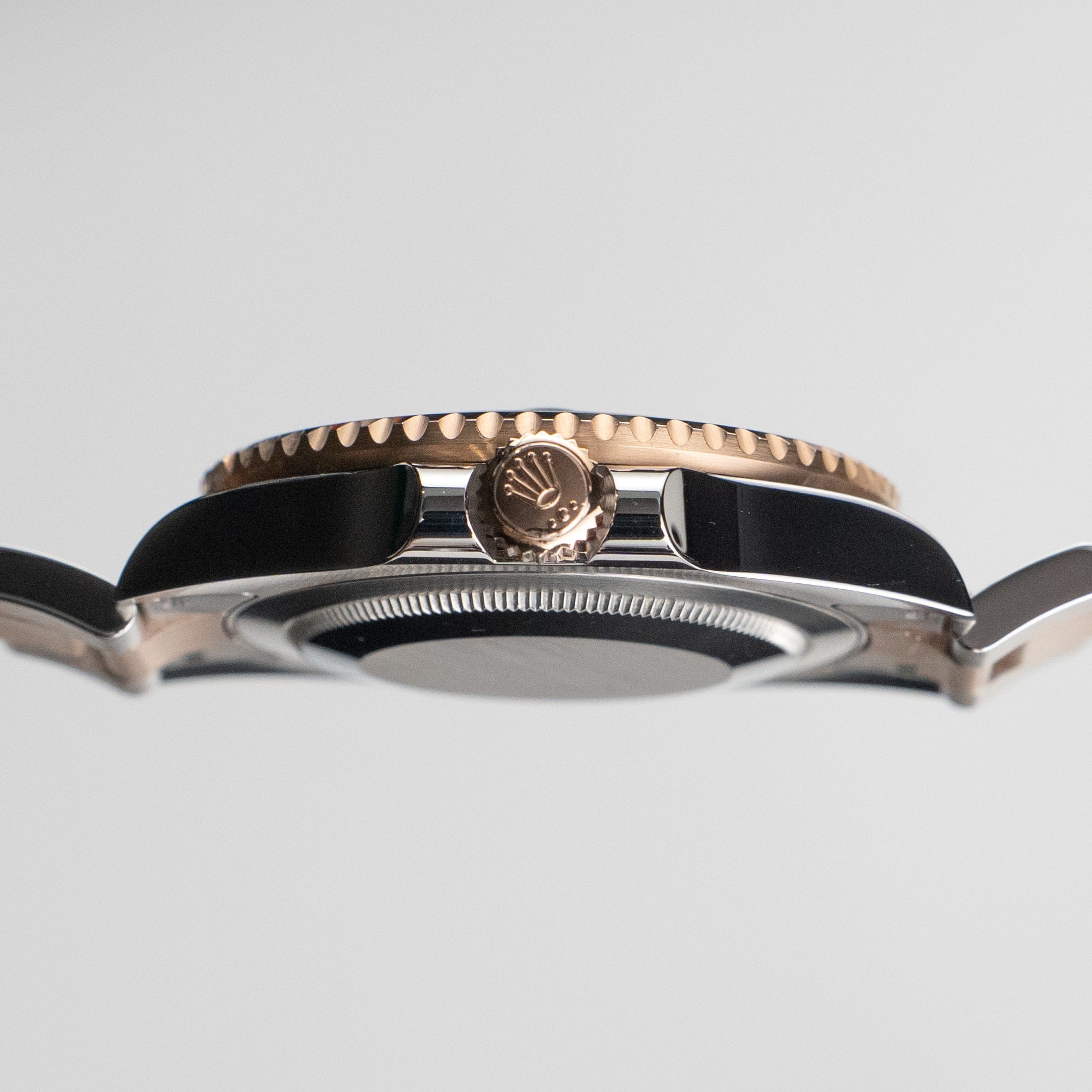 GMT-Master II "Rootbeer" Rose Gold & Steel Black Dial 40mm Product Image 4