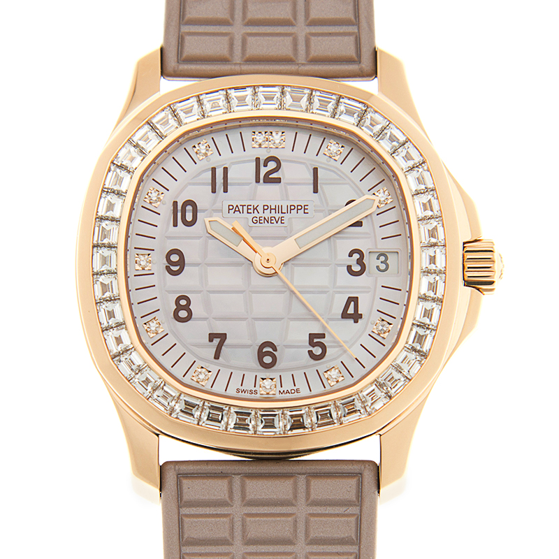 Aquanaut Luce Haute Joaillerie Rose Gold Mother of Pearl Dial 35mm Product Image 1