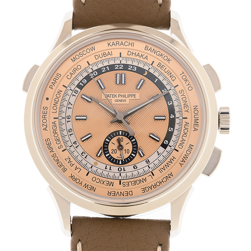 Complications World Time Chronograph Steel Salmon Dial 41mm Product Image 1