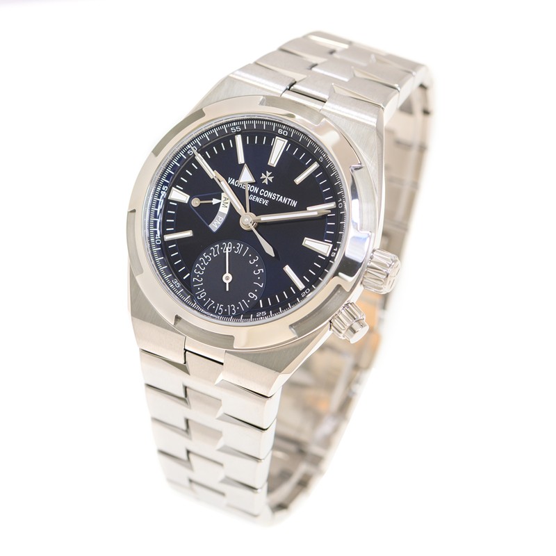 Overseas Dual Time Steel Blue Dial 41mm Product Image 2