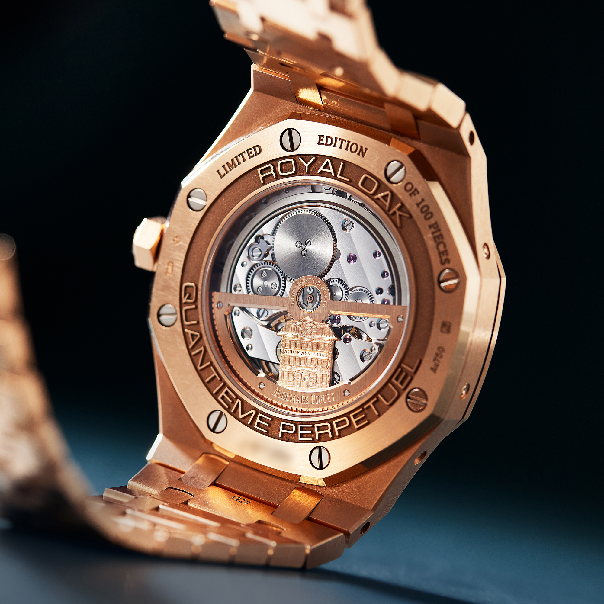 Royal Oak Perpetual Calendar Rose Gold Pink Dial 41mm Product Image