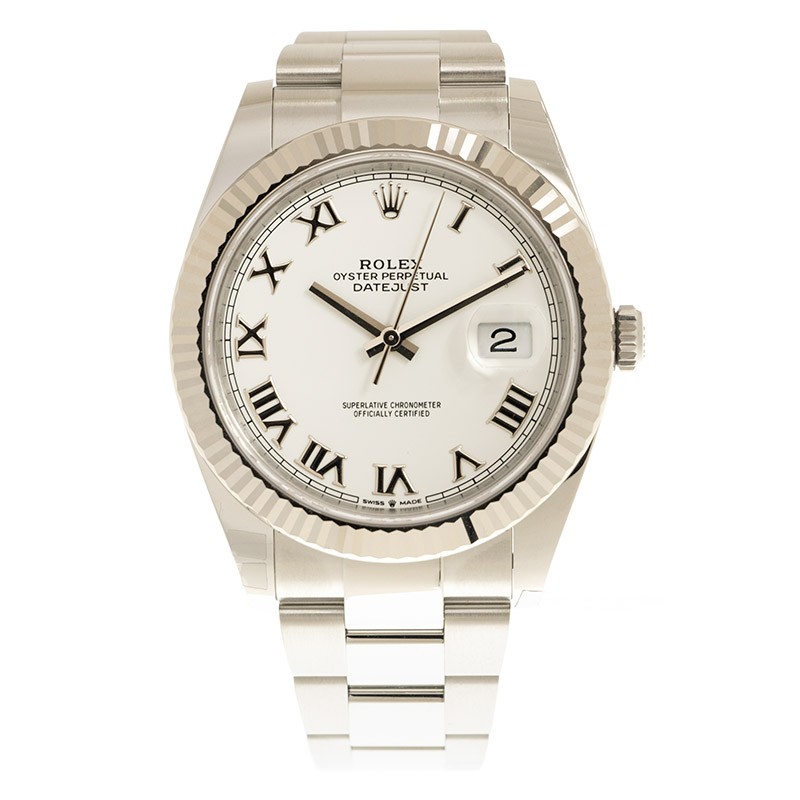 Datejust Steel White Dial 41mm Product Image 1