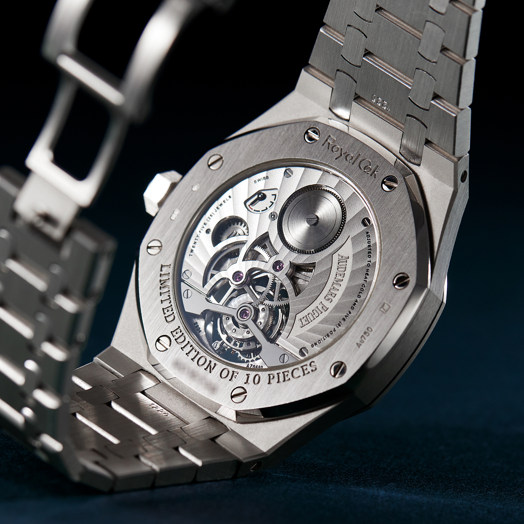 Royal Oak Ultra Thin Tourbillon White Gold Diamond Black Dial 41mm Product Image