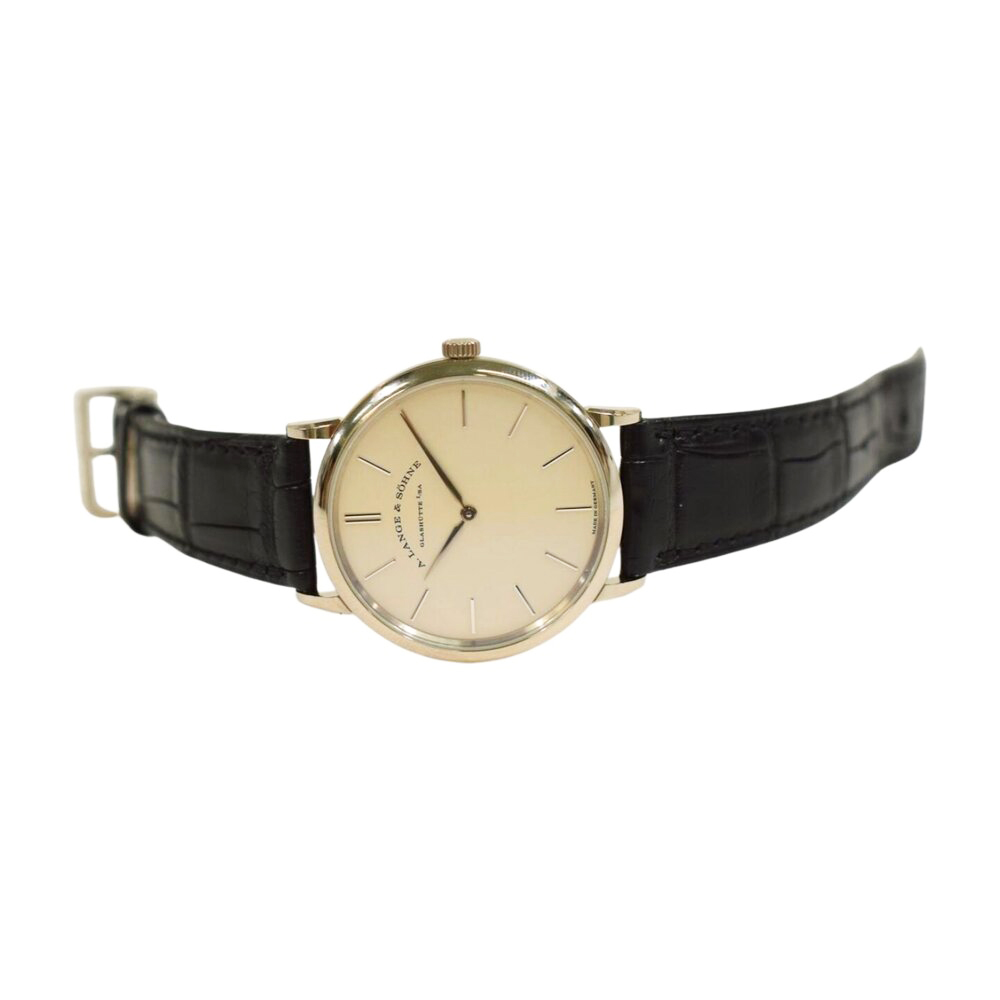 Saxonia Thin White Gold Silver Dial 37mm Product Image 2