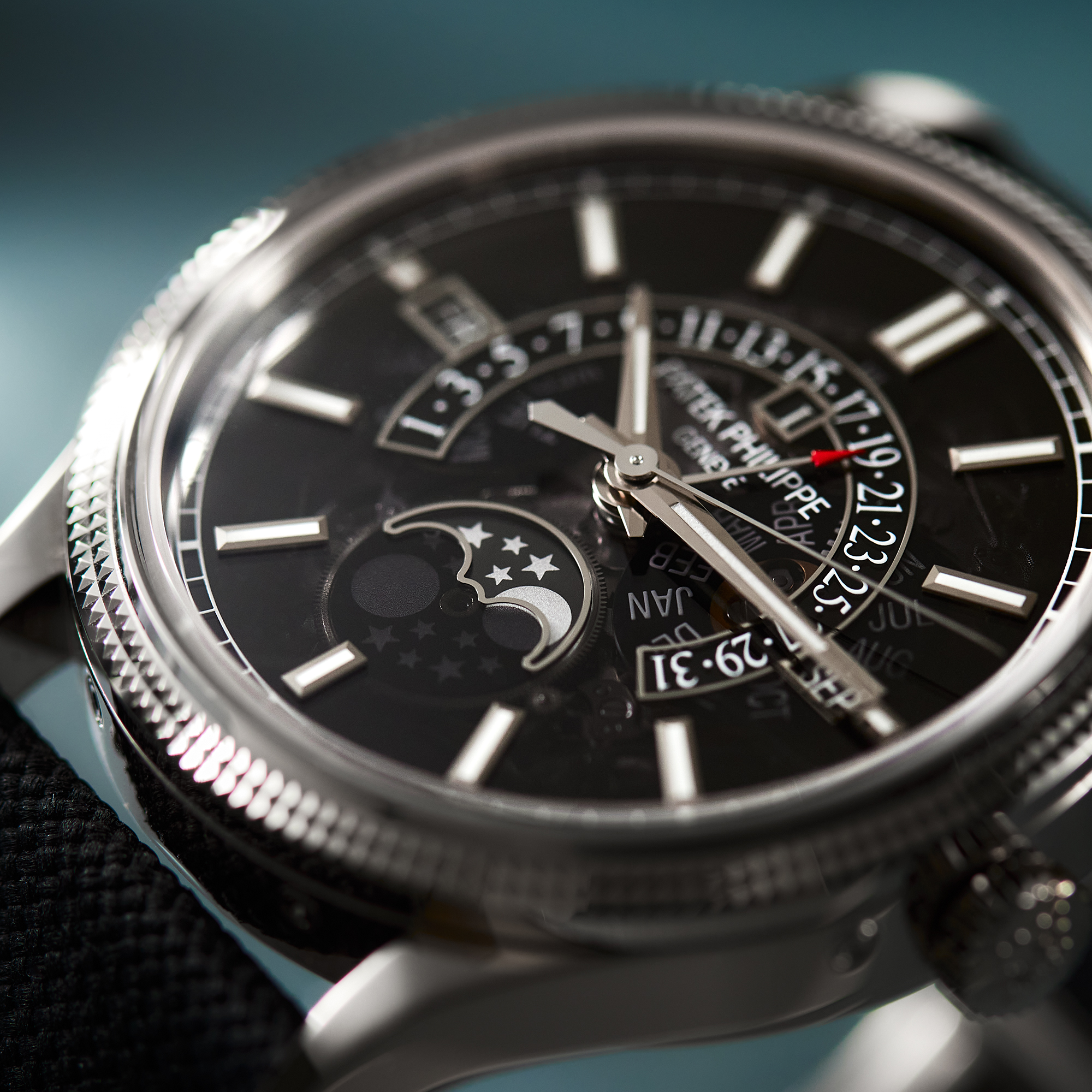 Perpetual Calendar White Gold Grey Skeleton Dial 39mm Product Image